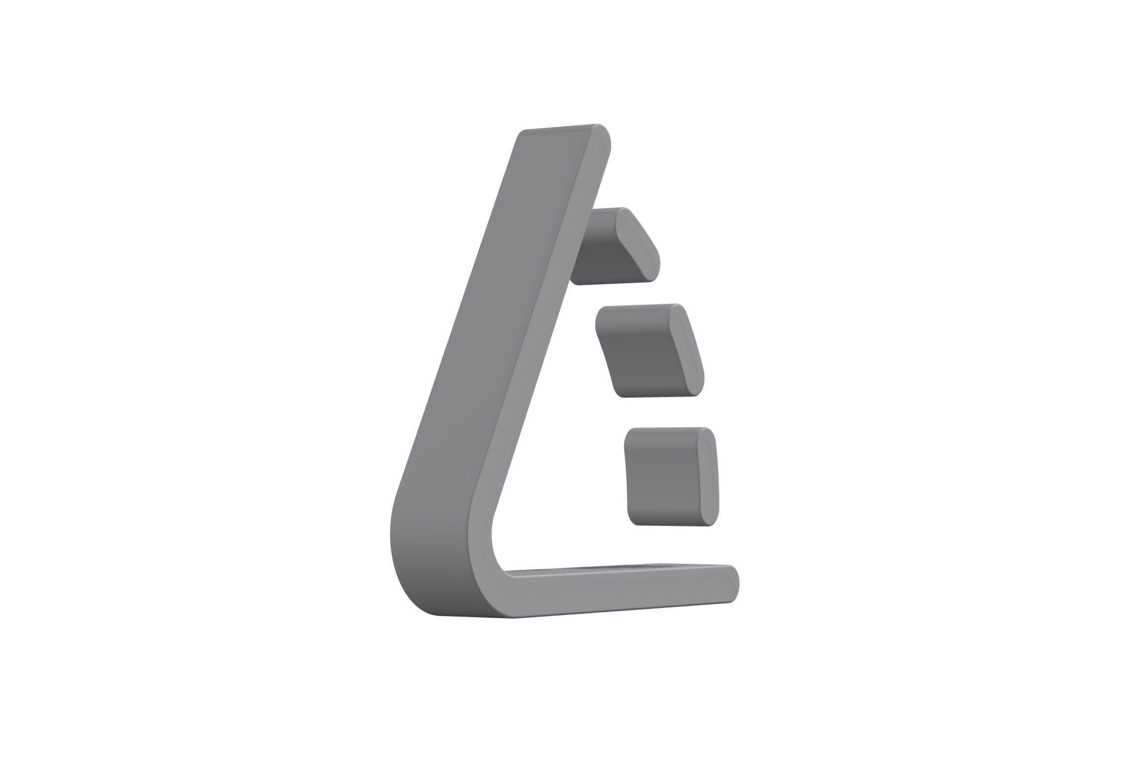 3d angle Low-poly 3D model_9