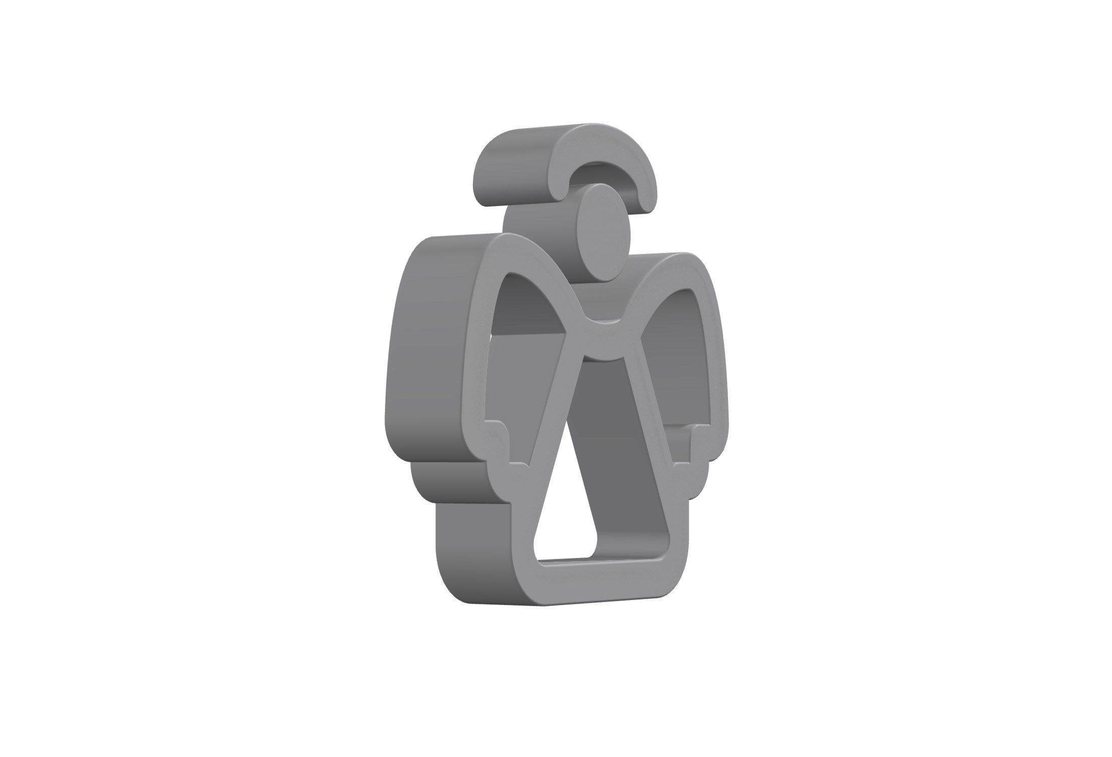 3d angel Low-poly 3D model_9