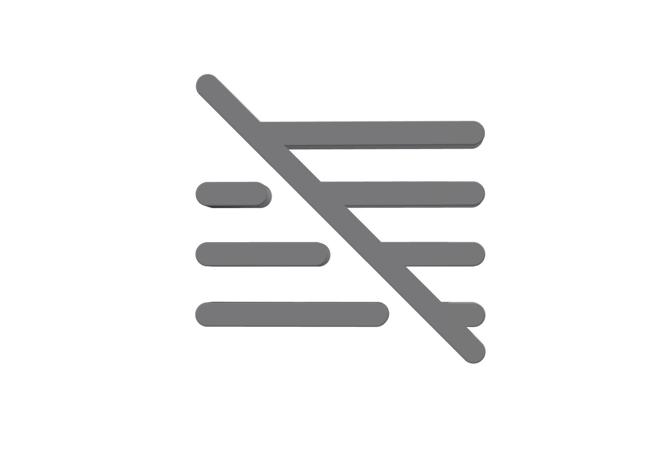 3d align slash Low-poly 3D model_7