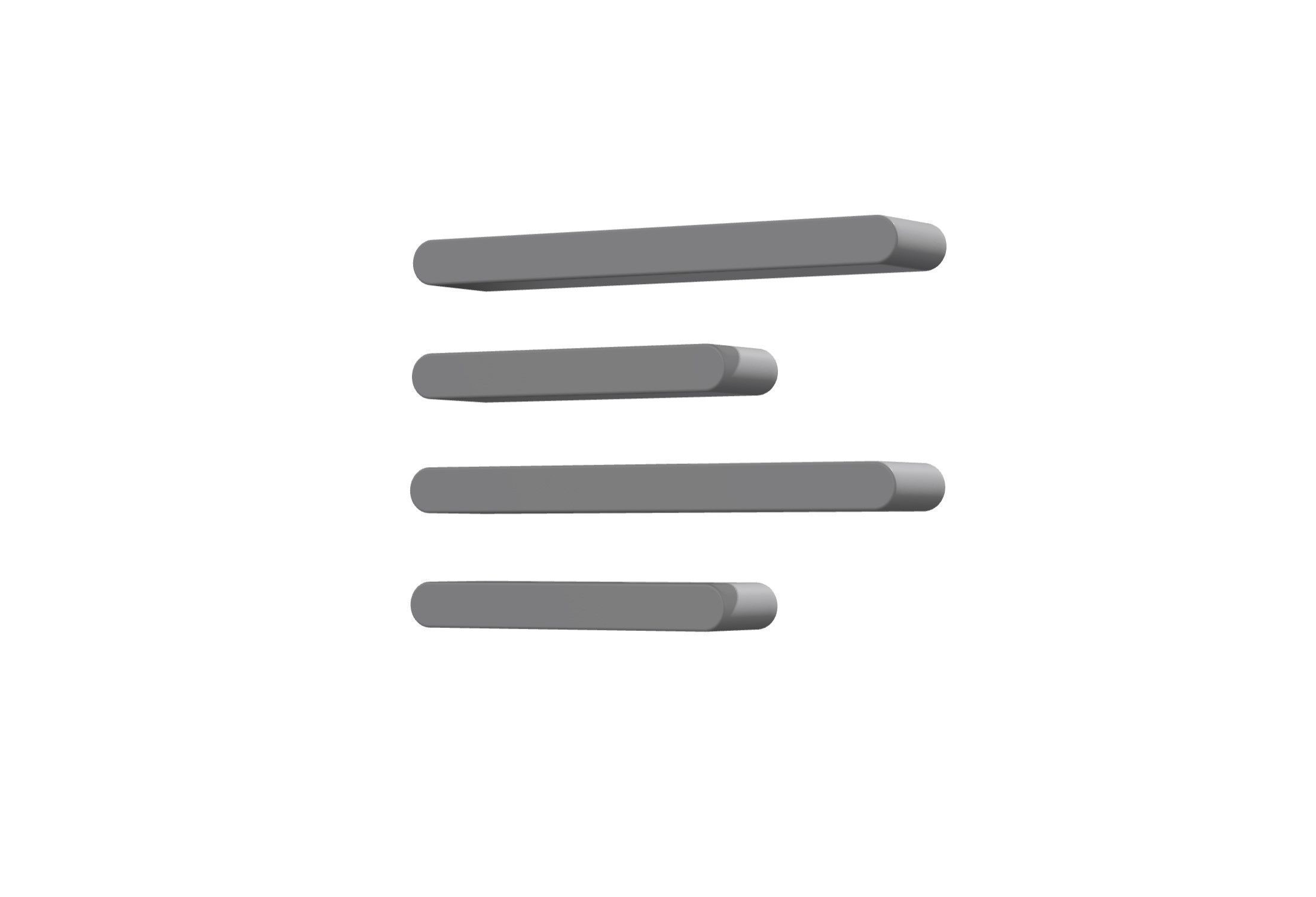 3d align left Low-poly 3D model_6