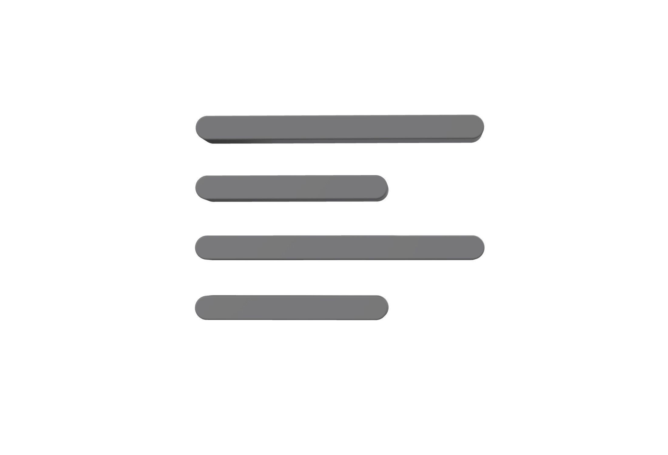 3d align left Low-poly 3D model_7