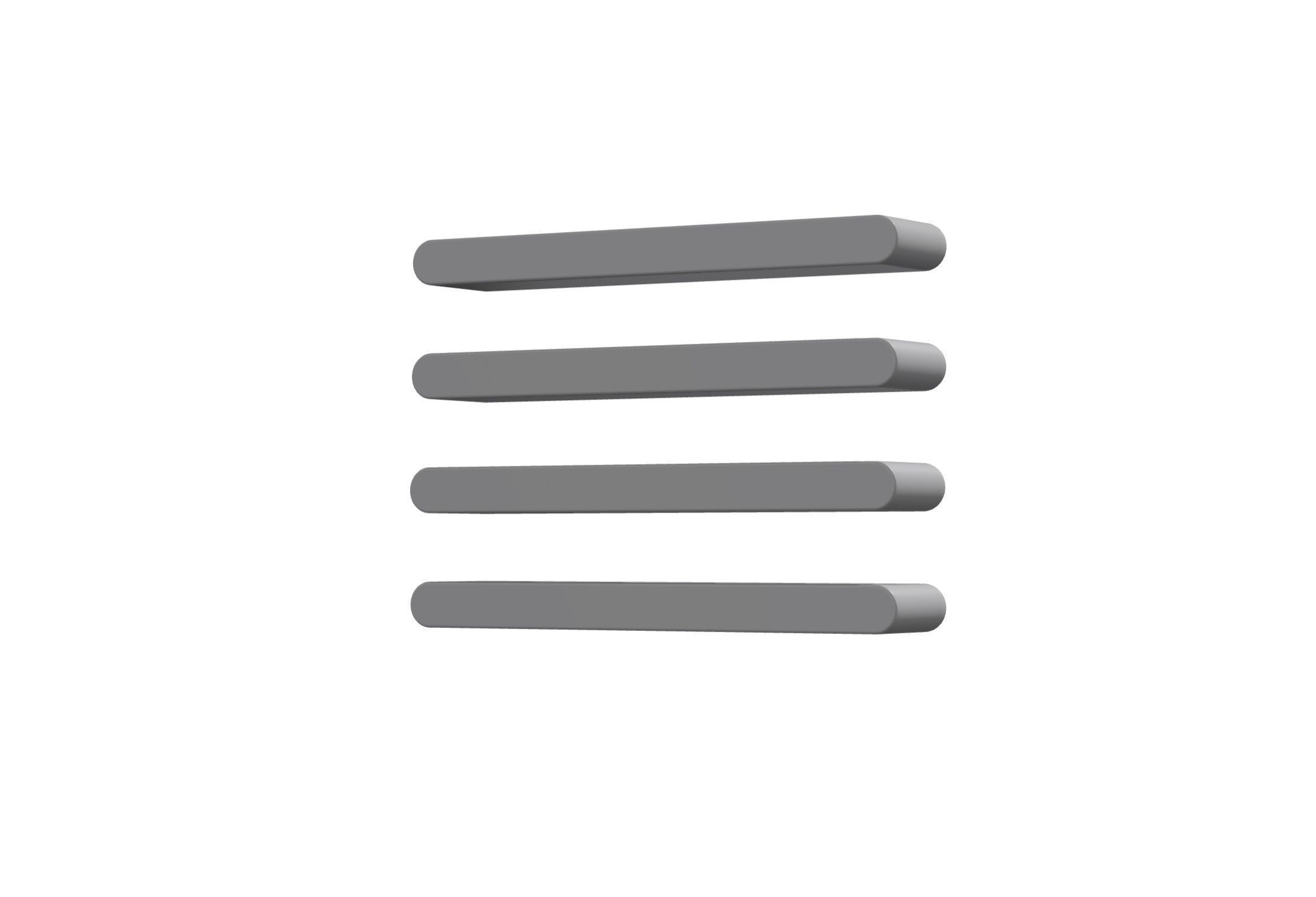 3d align justify Low-poly 3D model_6