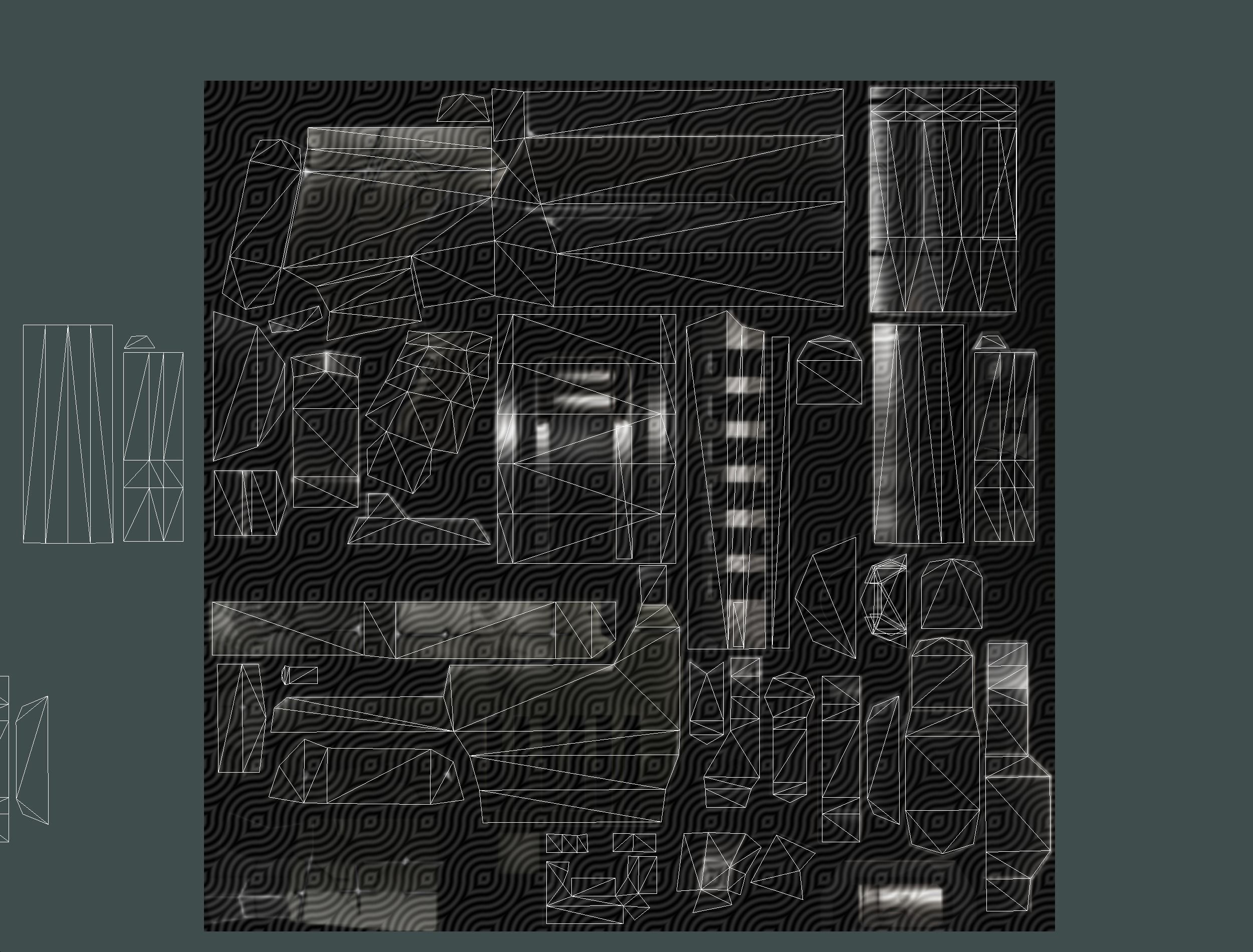 Cartoon Sci-Fi Cyborg Drone Heavy Machine Gunner Low-poly 3D model_85