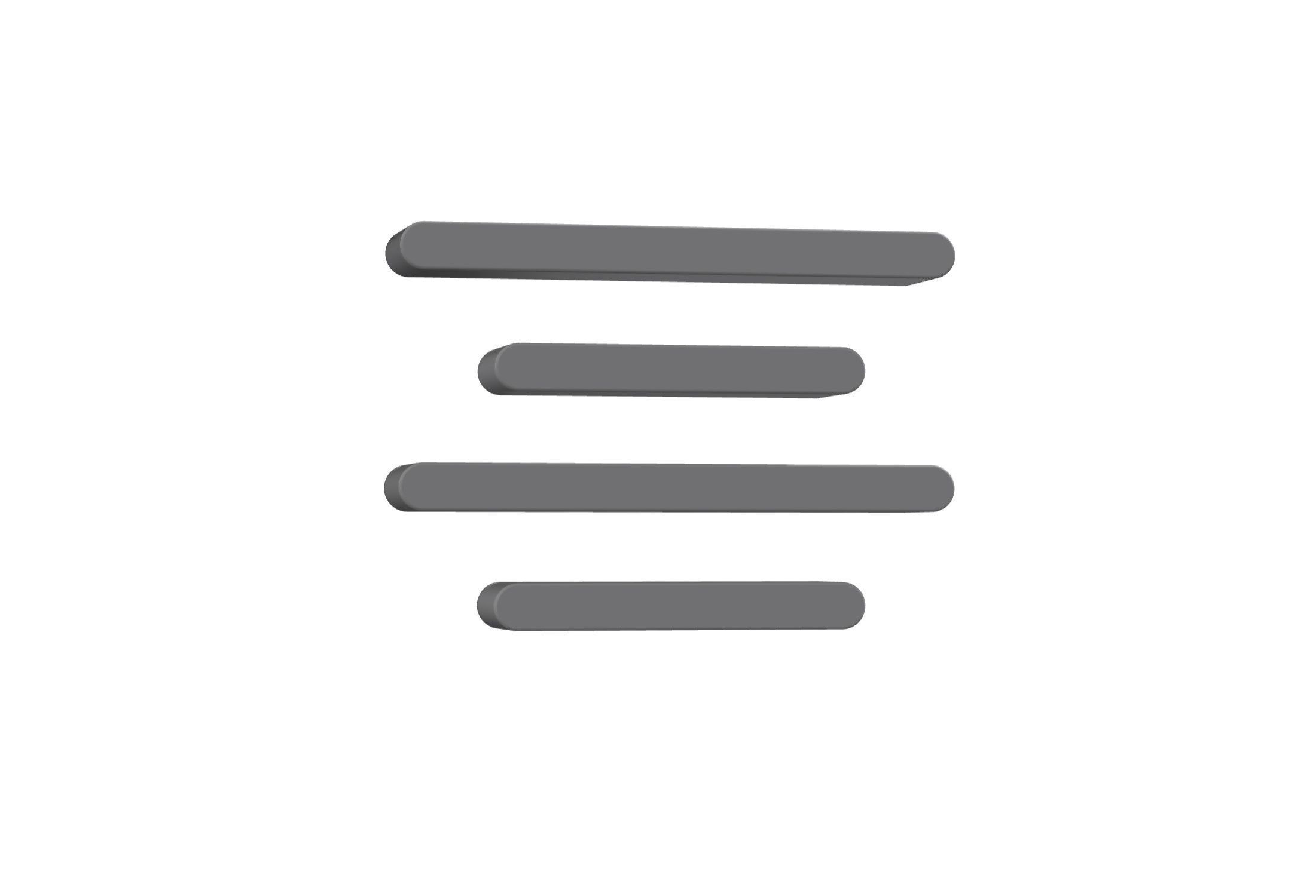 3d align center Low-poly 3D model_2