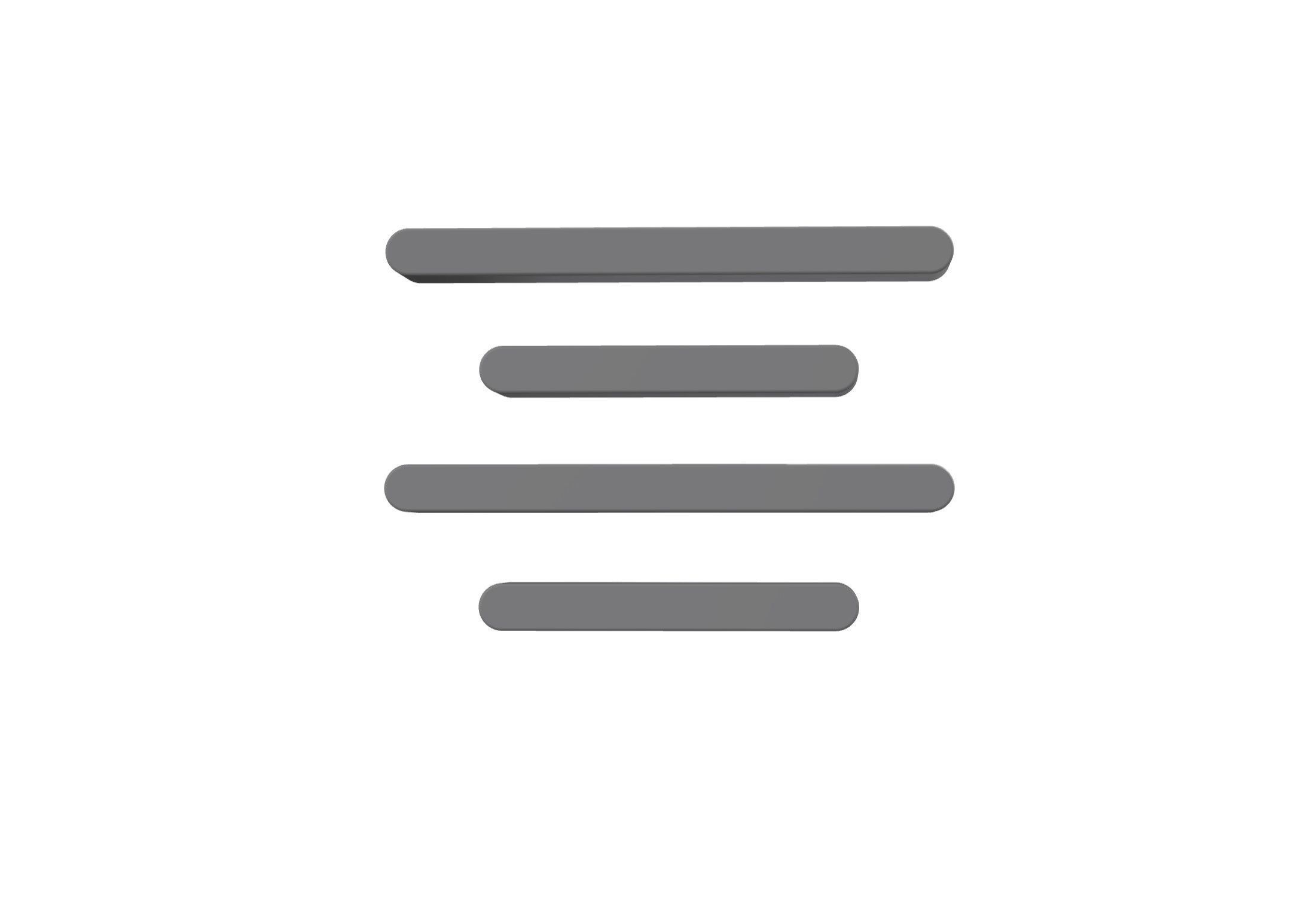 3d align center Low-poly 3D model_7