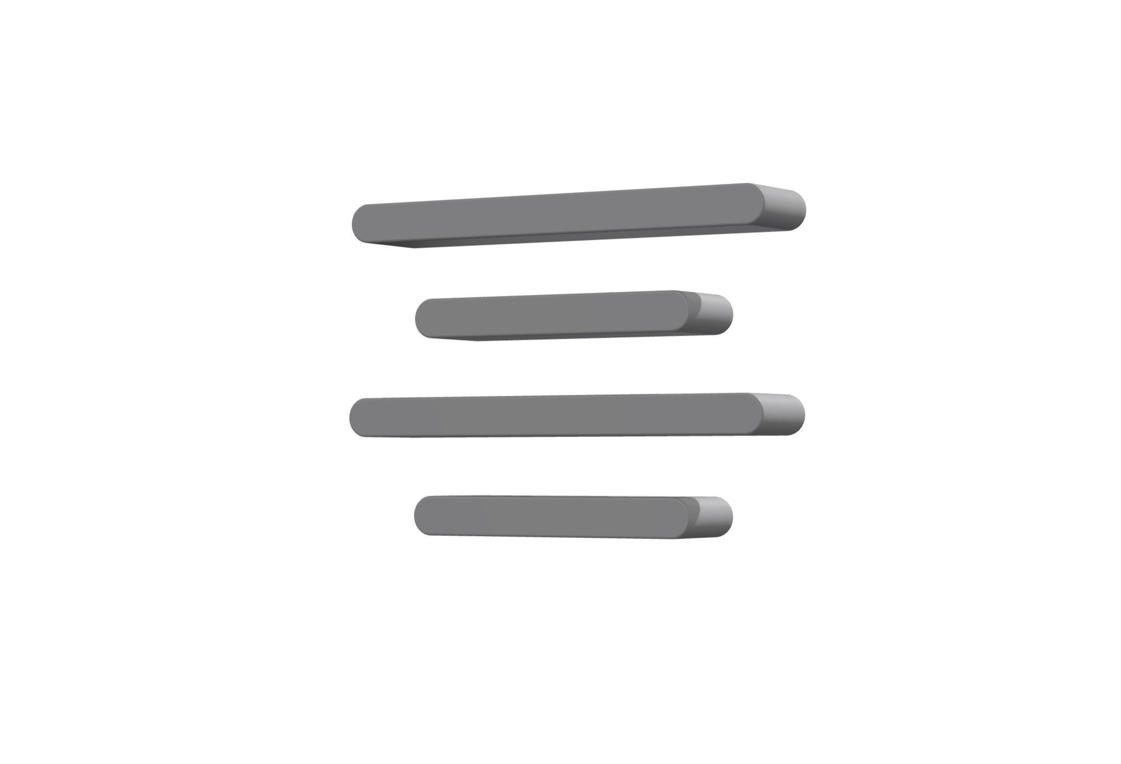 3d align center Low-poly 3D model_6