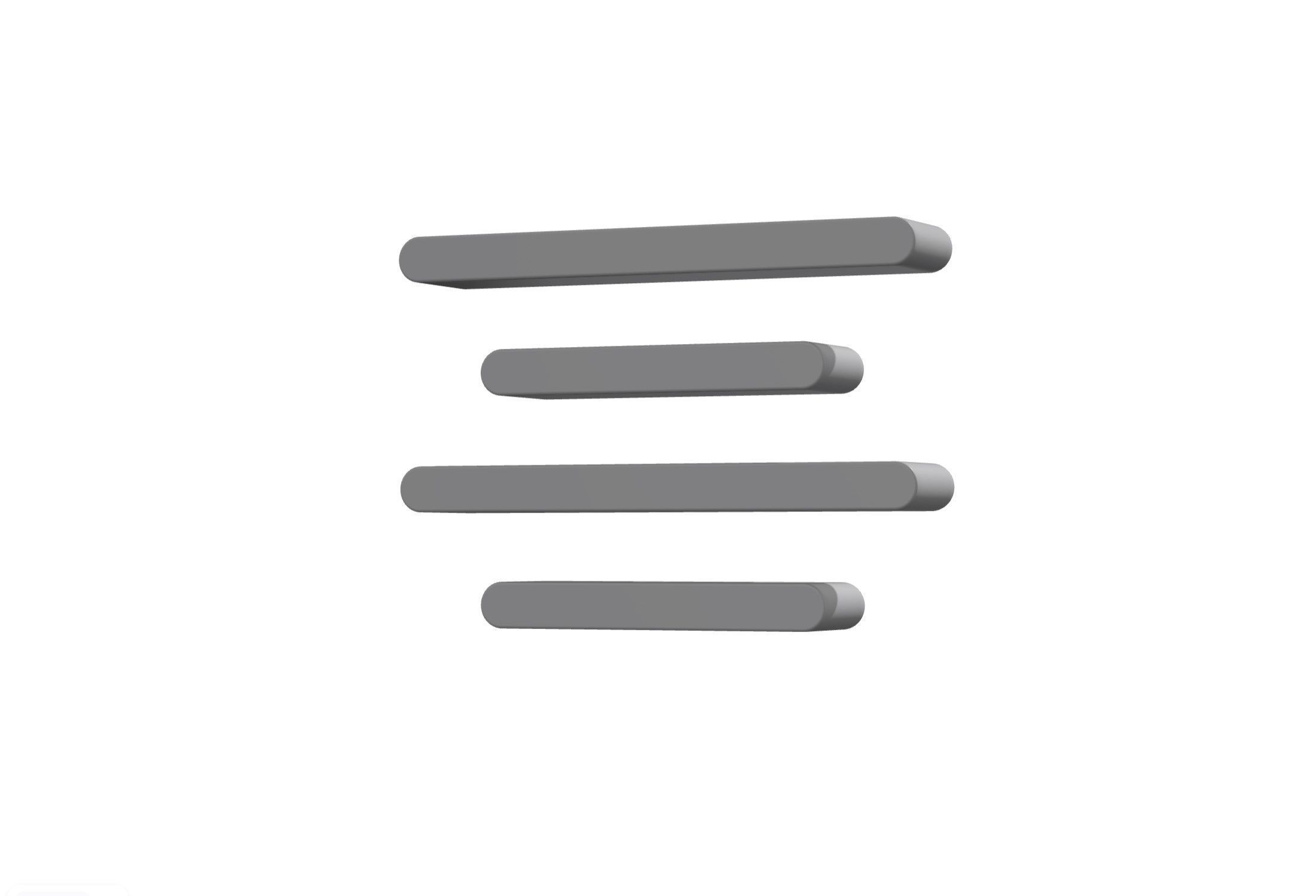 3d align center Low-poly 3D model_12