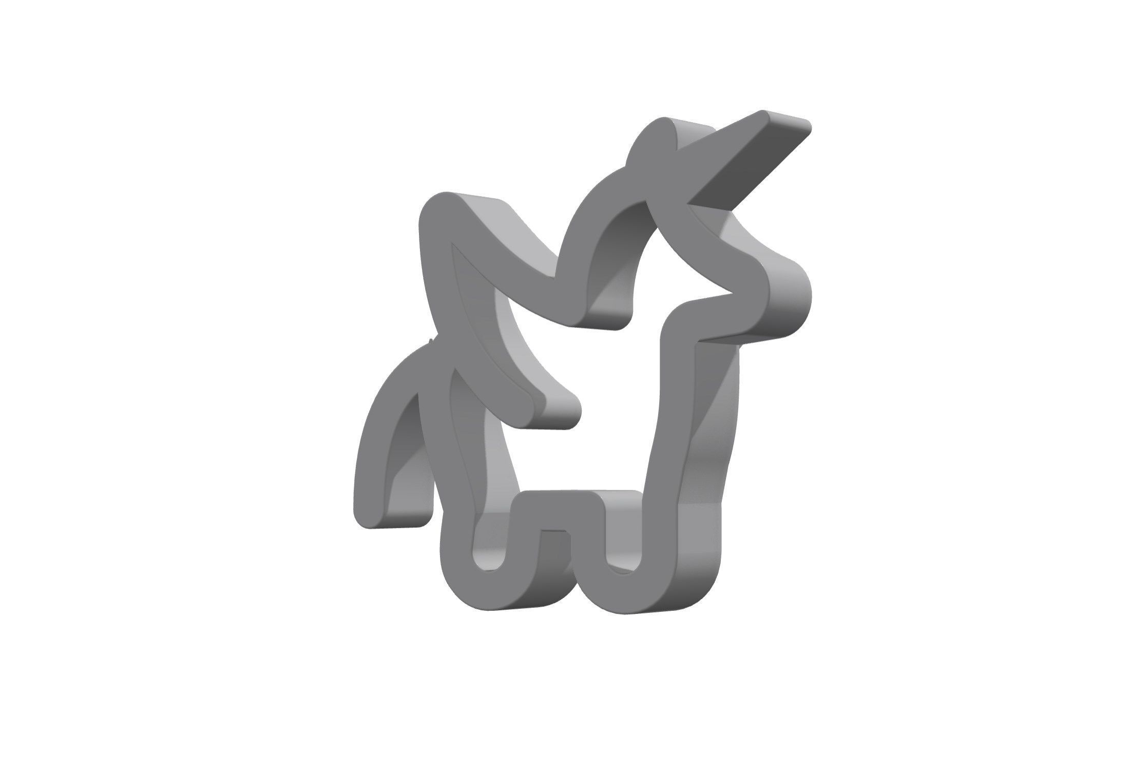 3d alicorn Low-poly 3D model_6