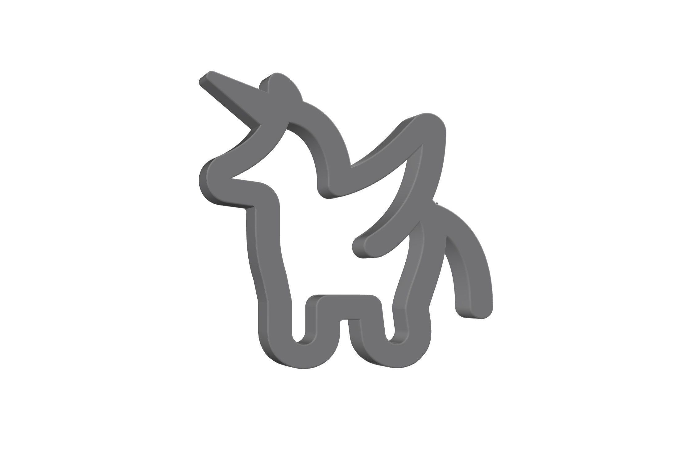 3d alicorn Low-poly 3D model_2