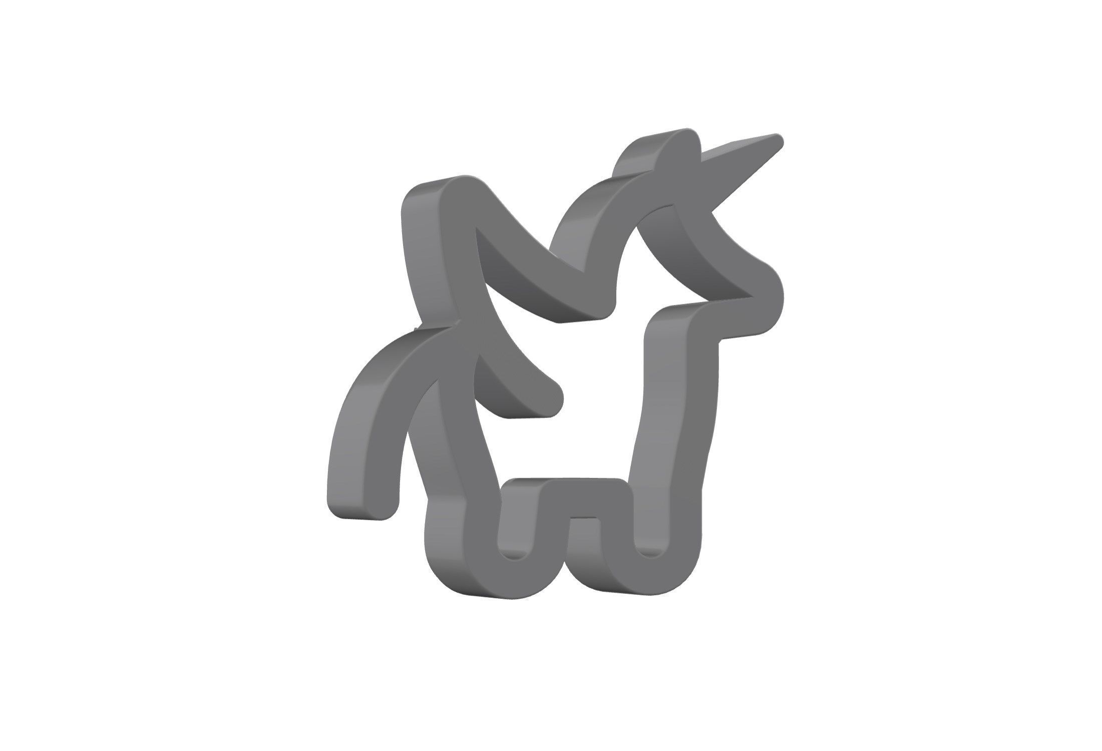 3d alicorn Low-poly 3D model_8