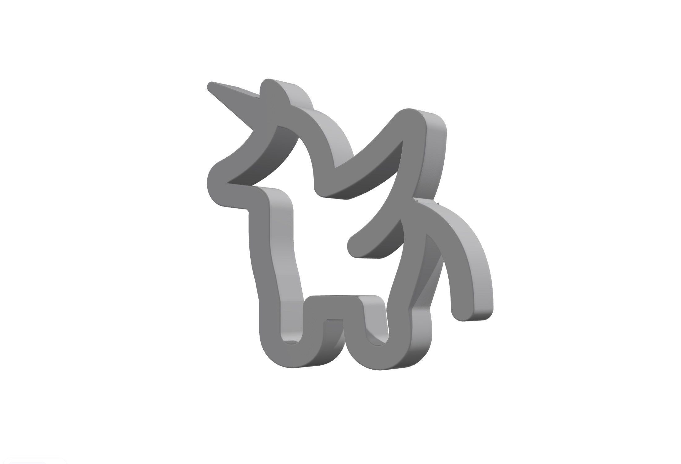 3d alicorn Low-poly 3D model_12