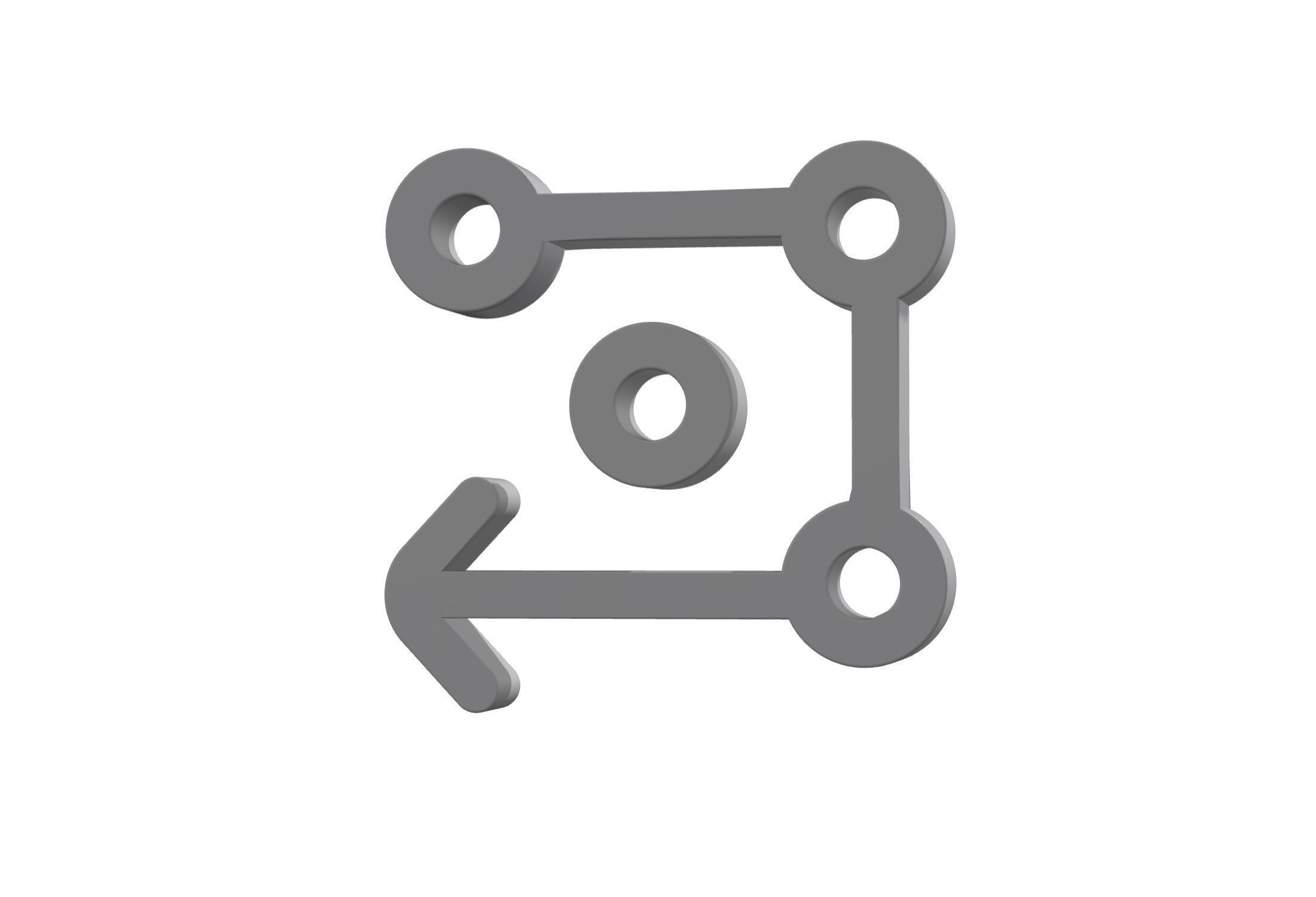 3d algorithm Low-poly 3D model_1