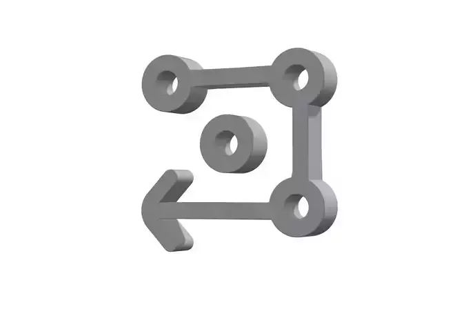 3d algorithm Low-poly 3D model