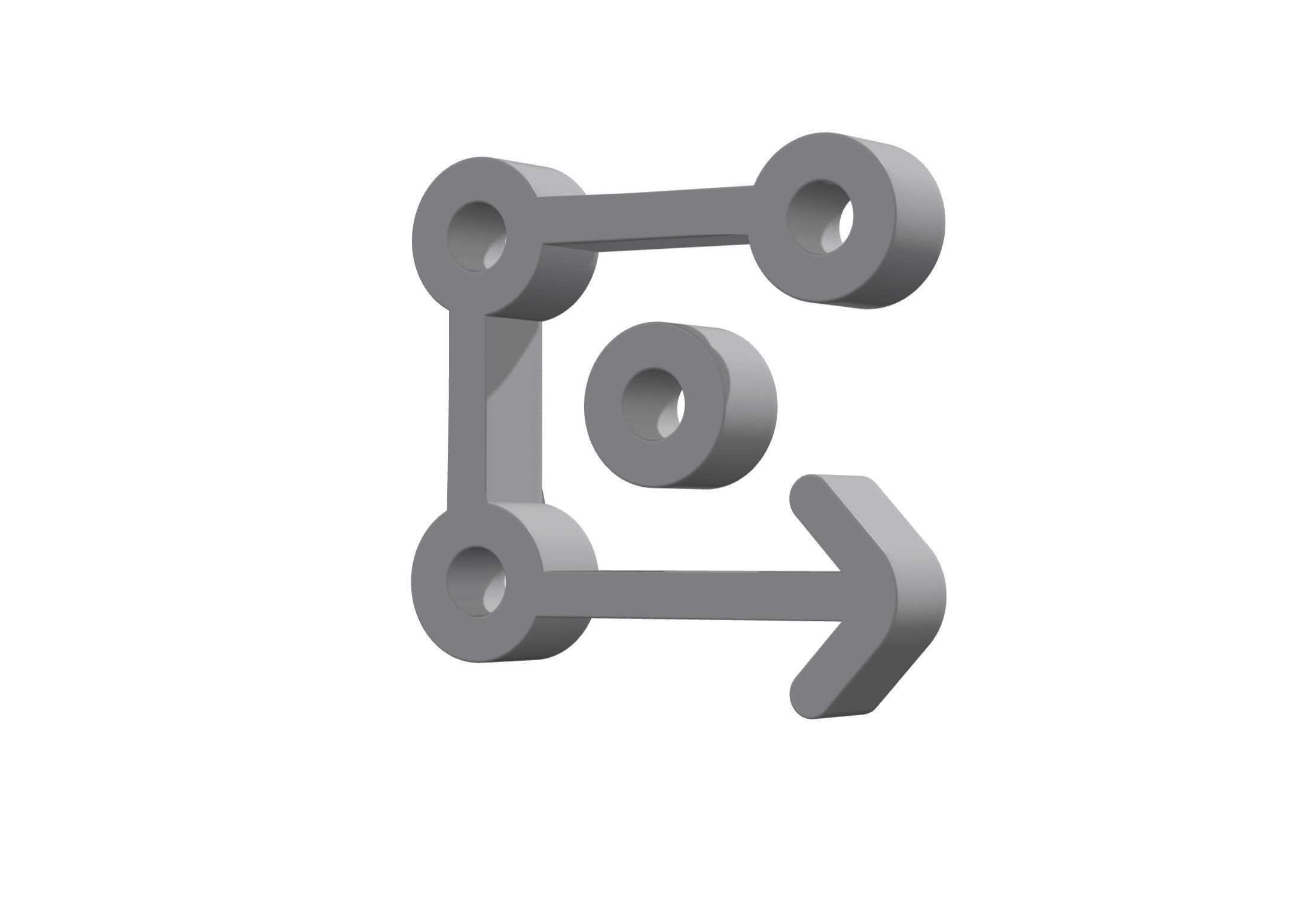 3d algorithm Low-poly 3D model_6