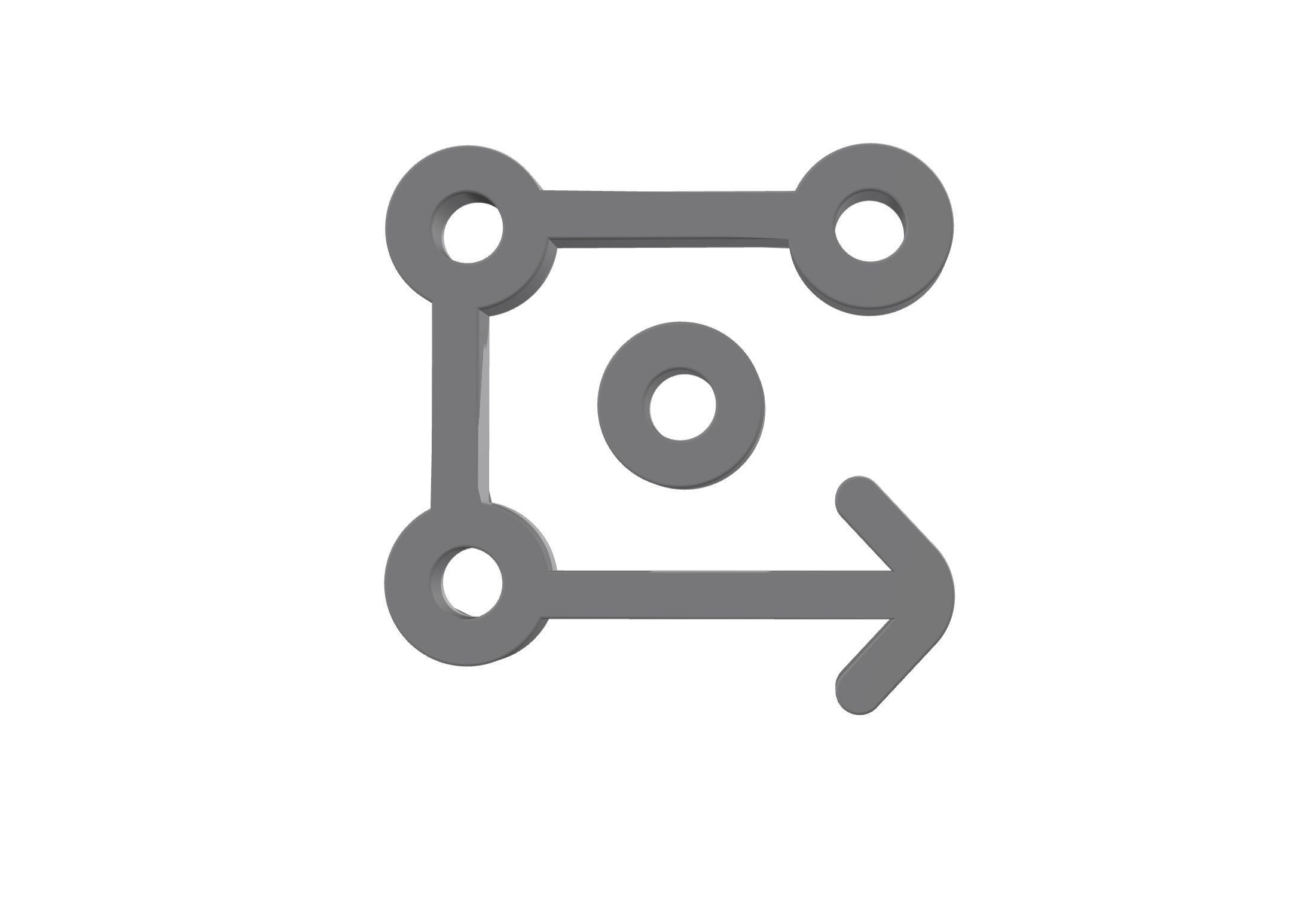 3d algorithm Low-poly 3D model_7