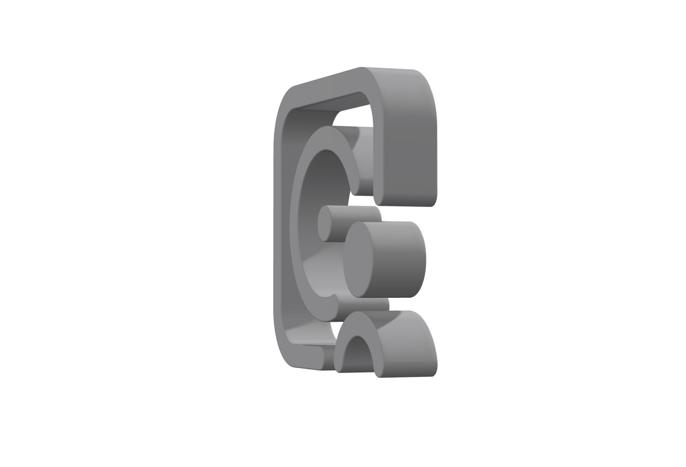 3d album circle user Low-poly 3D model_5