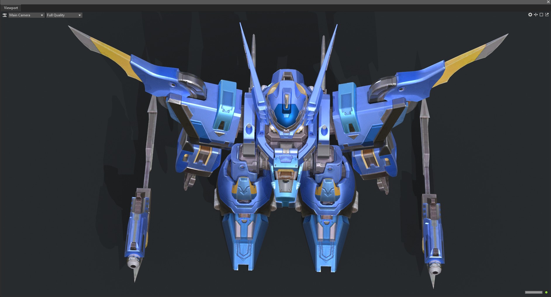 Maneuvering gundam 3D model_17