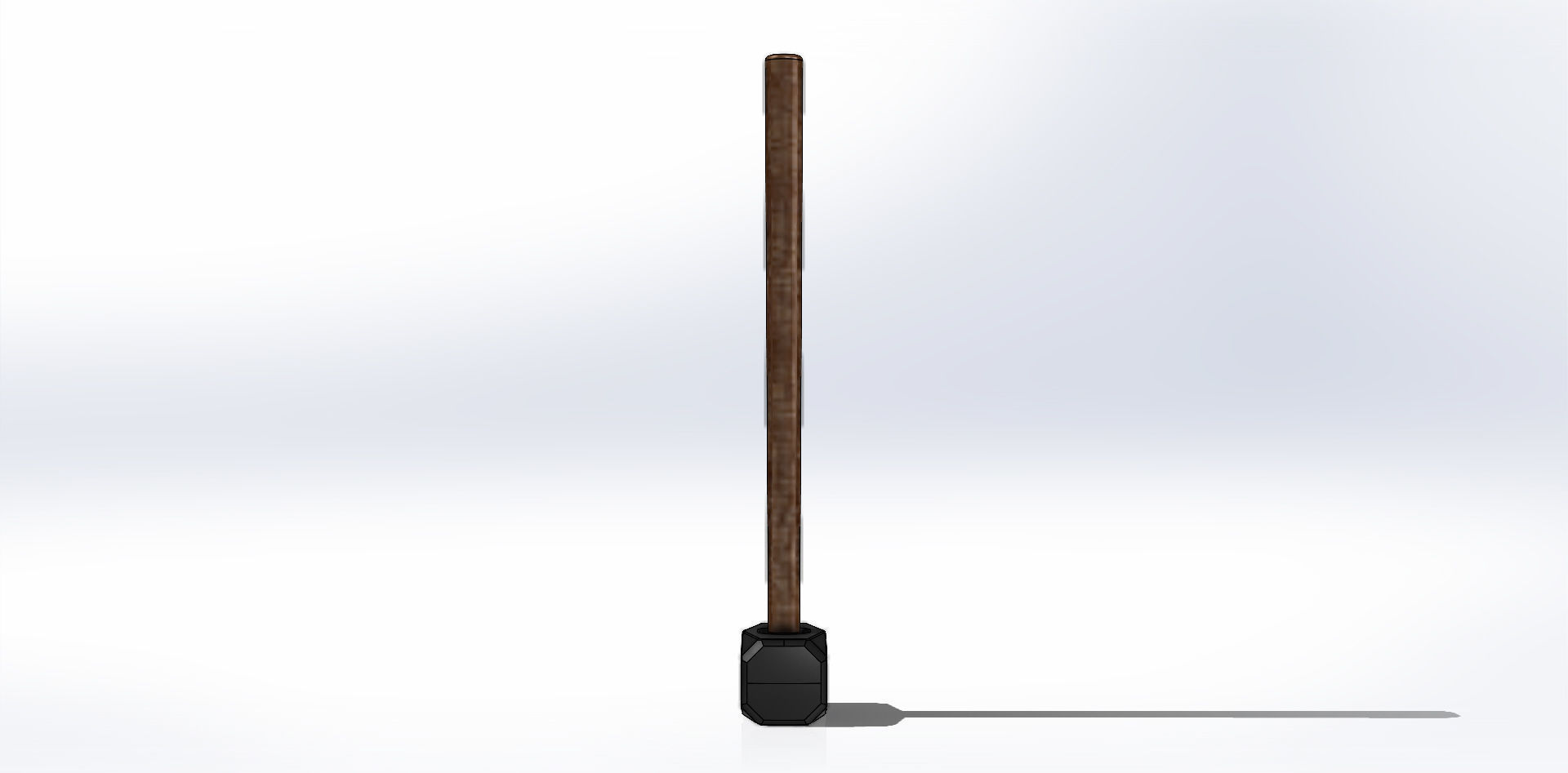 Marreta Sledgehammer 3D model_26