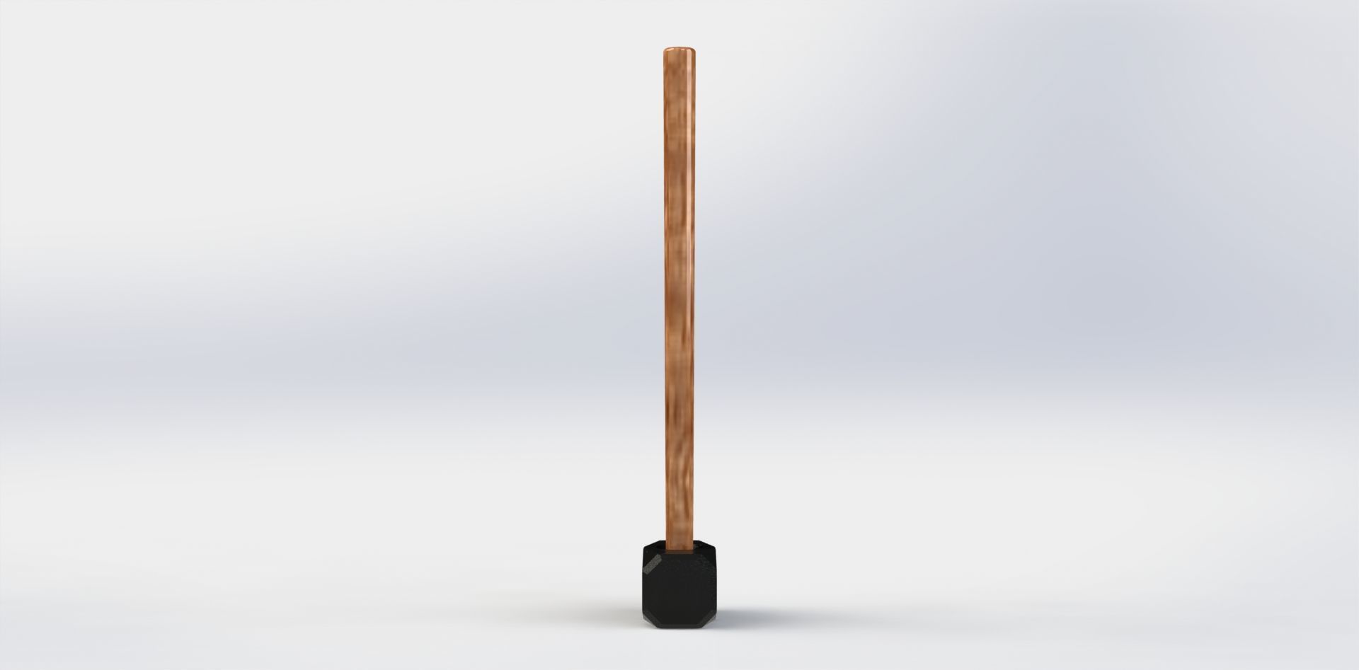 Marreta Sledgehammer 3D model_27