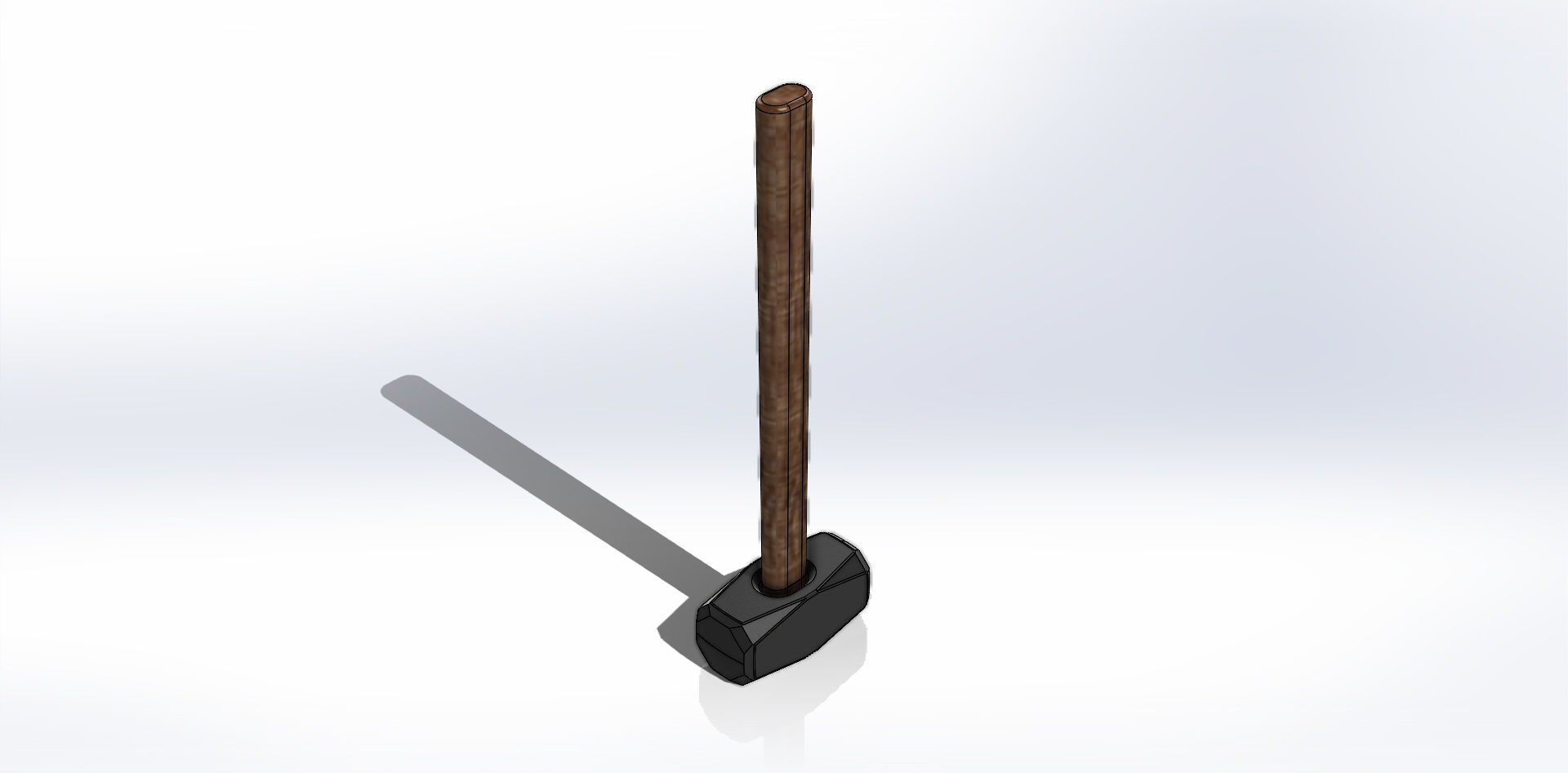 Marreta Sledgehammer 3D model_14