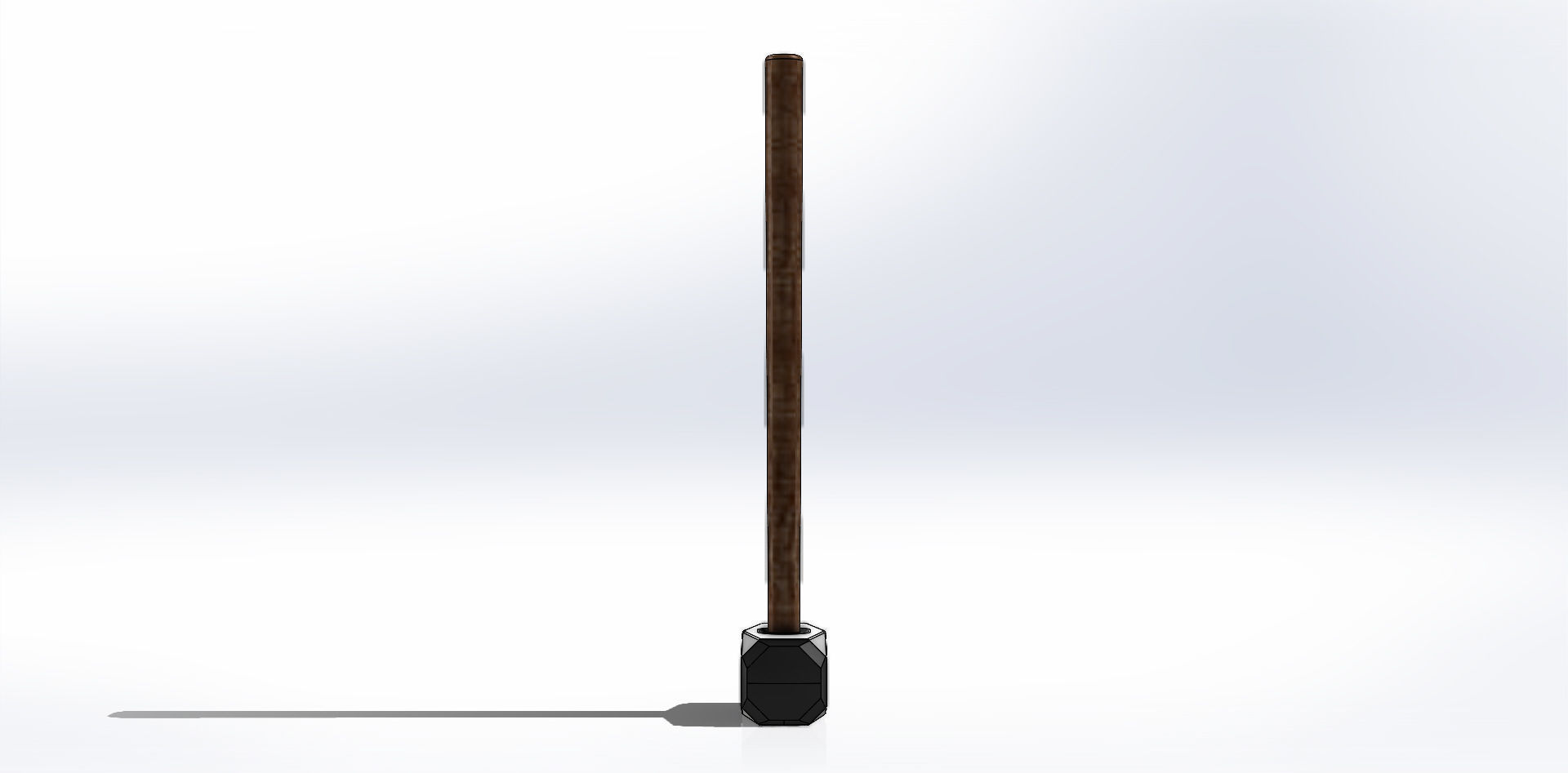 Marreta Sledgehammer 3D model_22