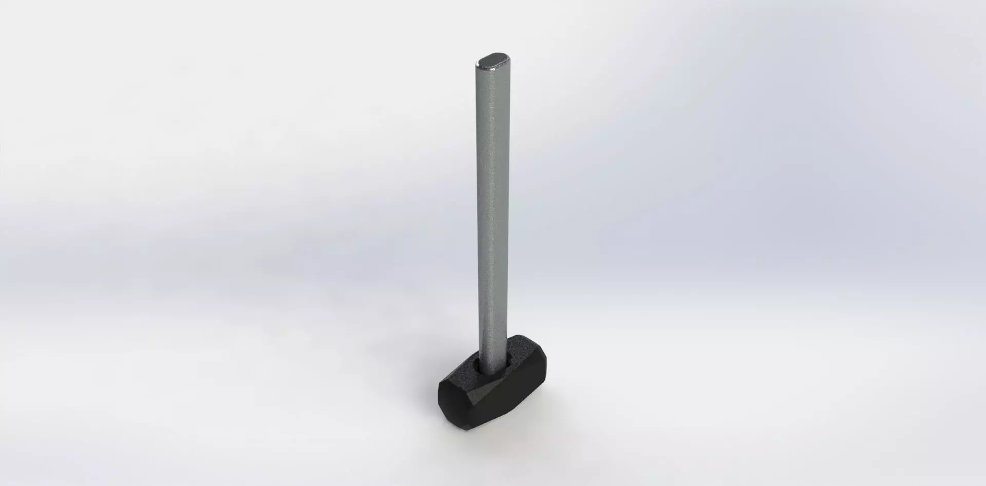 Marreta Sledgehammer 3D model_0