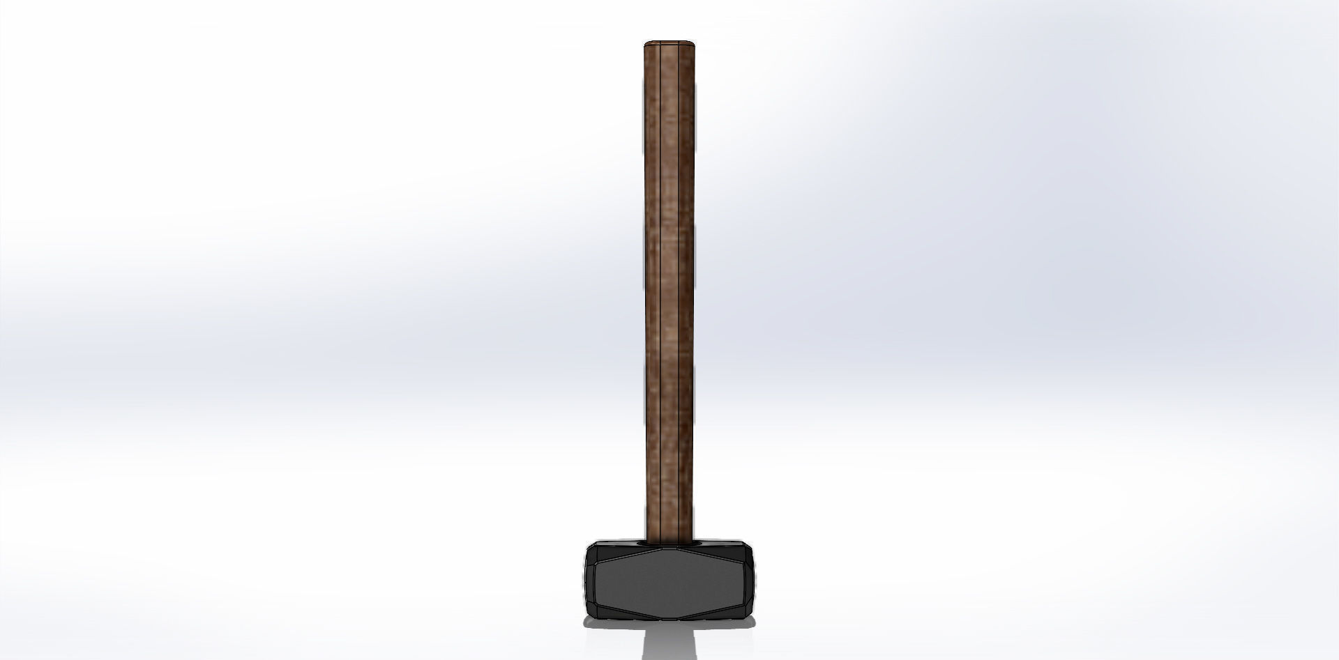 Marreta Sledgehammer 3D model_20