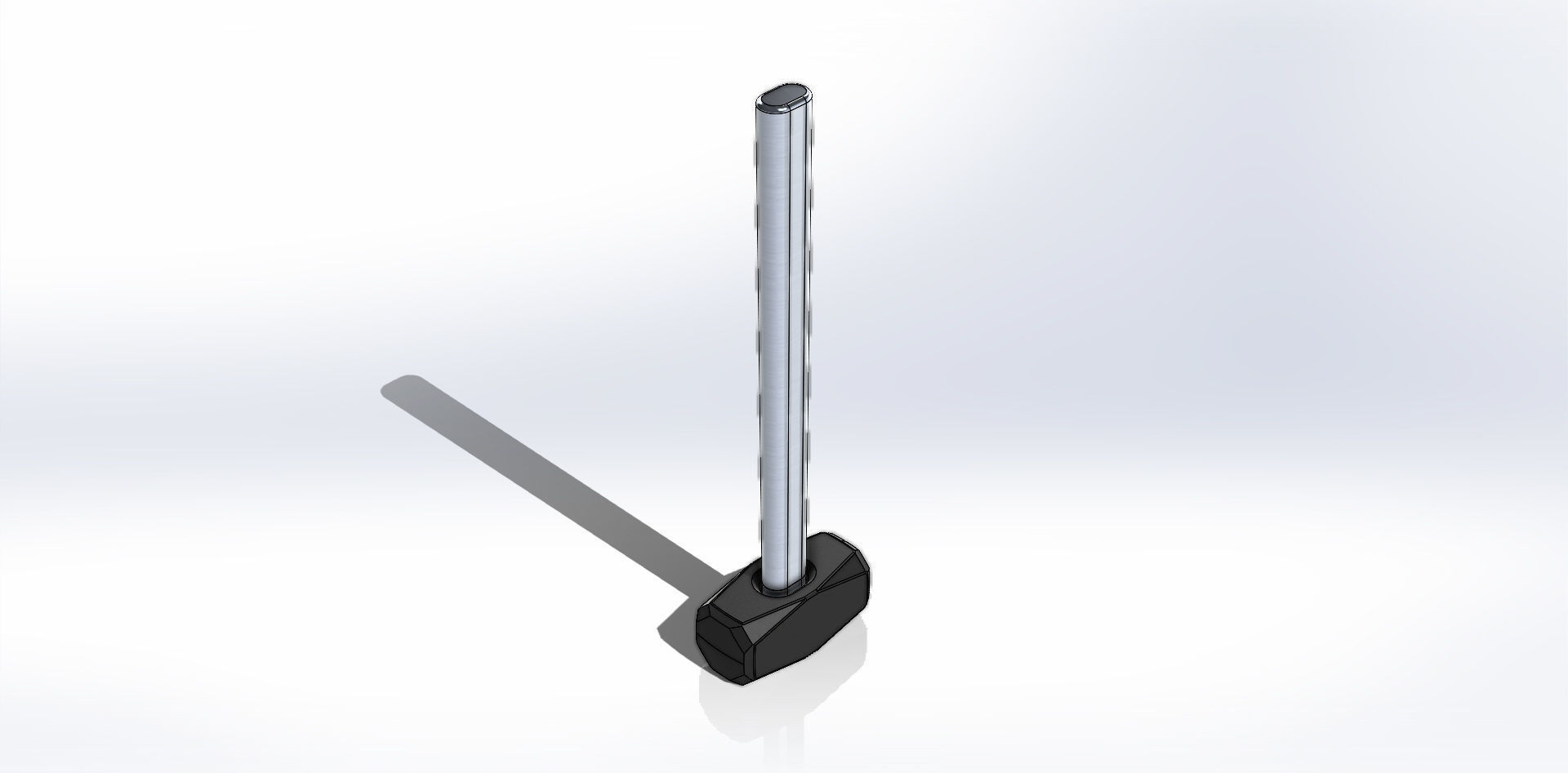 Marreta Sledgehammer 3D model_1
