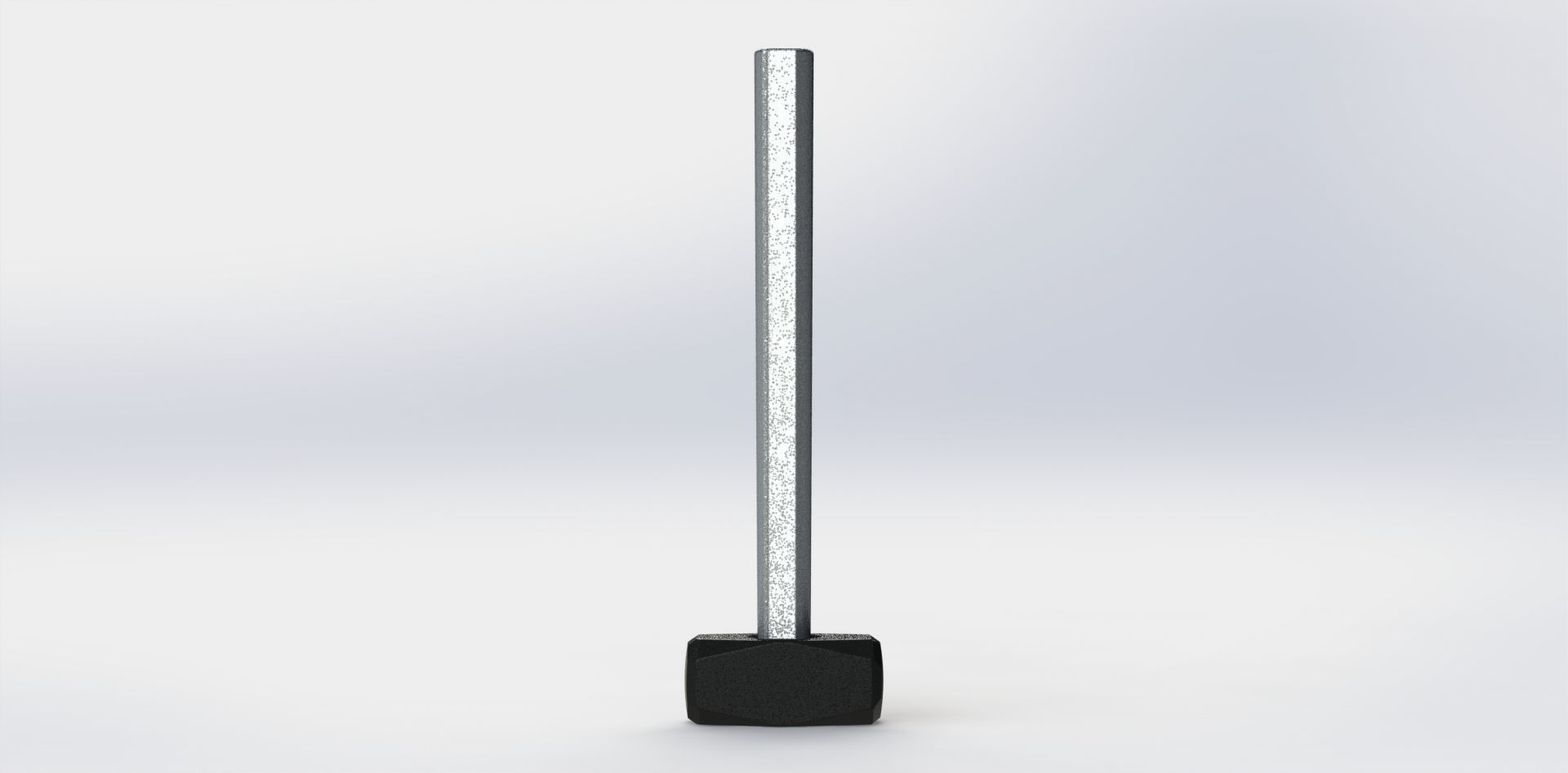 Marreta Sledgehammer 3D model_7