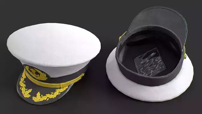 American Navy captain cap