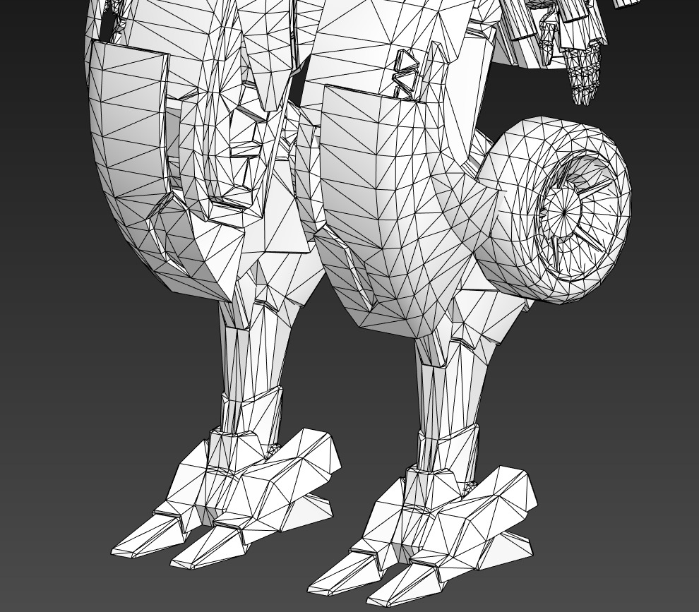 Maneuvering gundam 3D model_18