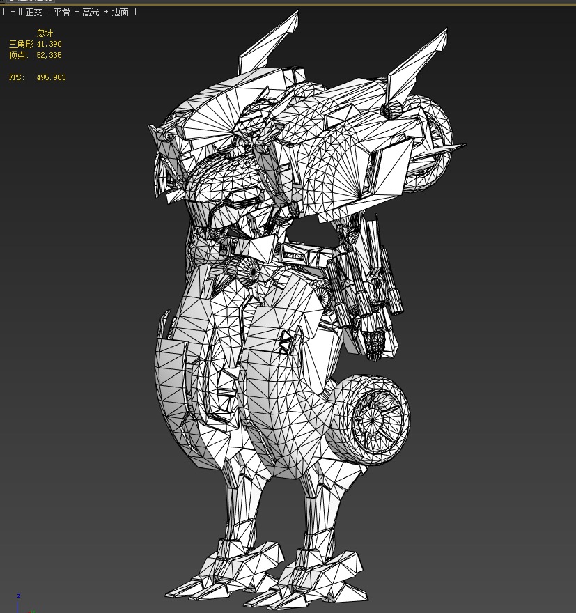 Maneuvering gundam 3D model_16
