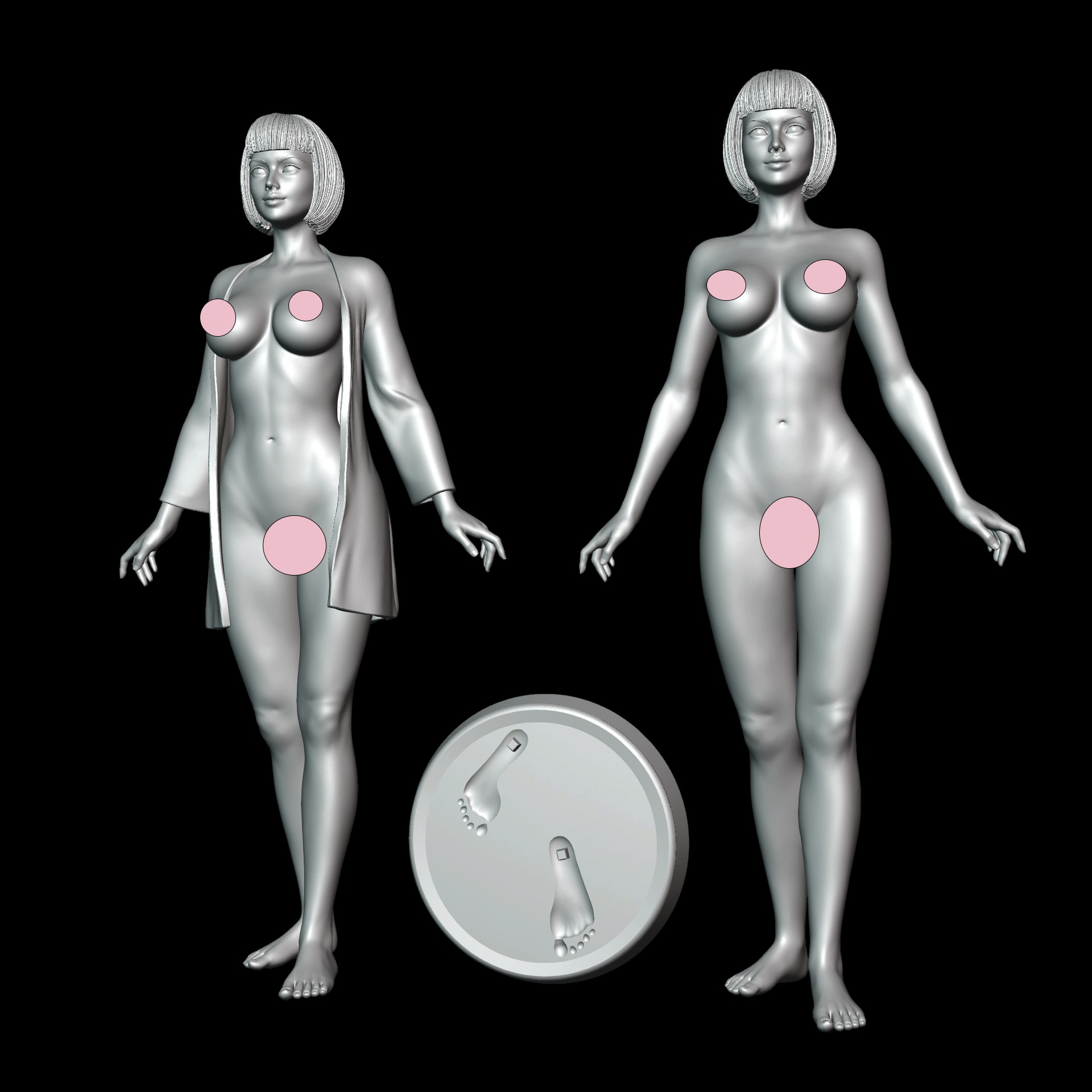 Doll Wife 3D print model_9