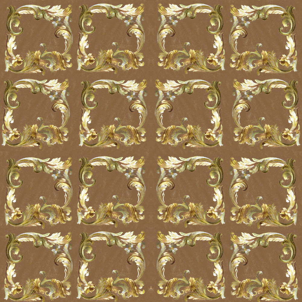 Pattern fabric armchair by Modenese 3D model_1