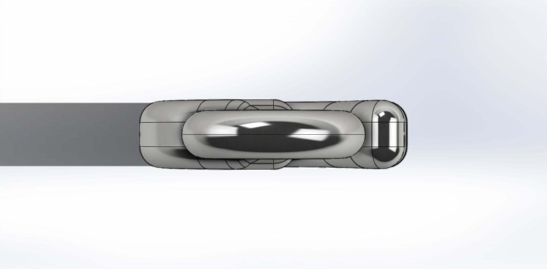 Gancho com Olhal Hook wth Eye 3D model_2