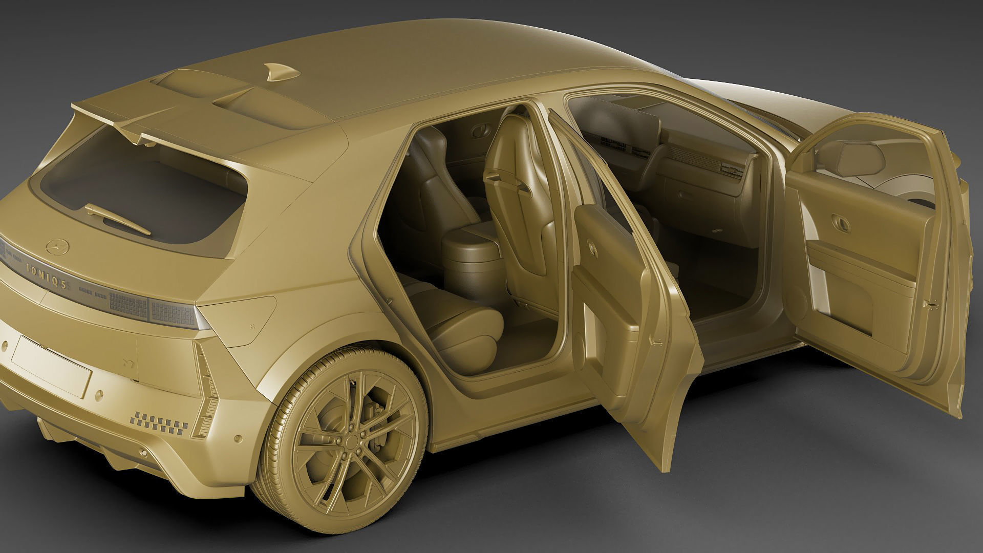 Hyundai Ioniq 5 N 2024 3D model_30