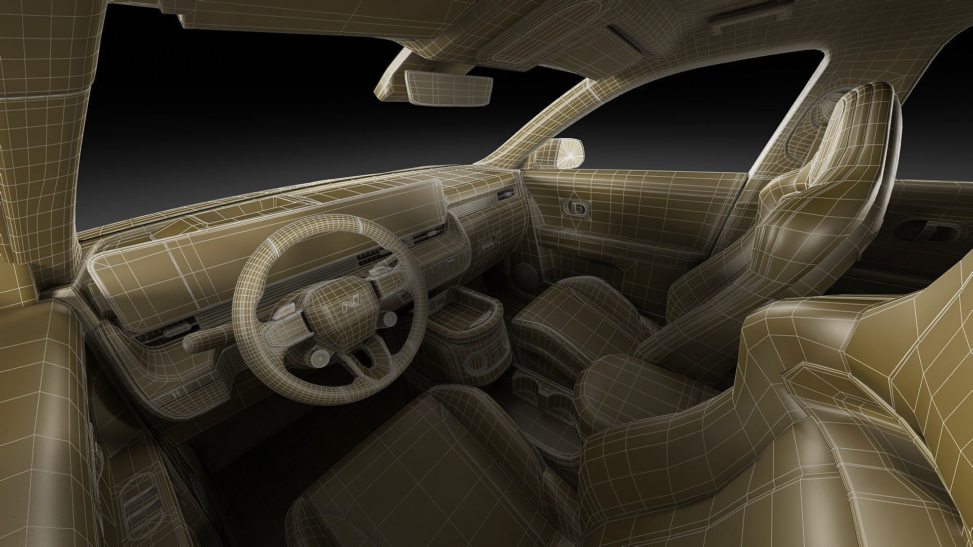 Hyundai Ioniq 5 N 2024 3D model_33