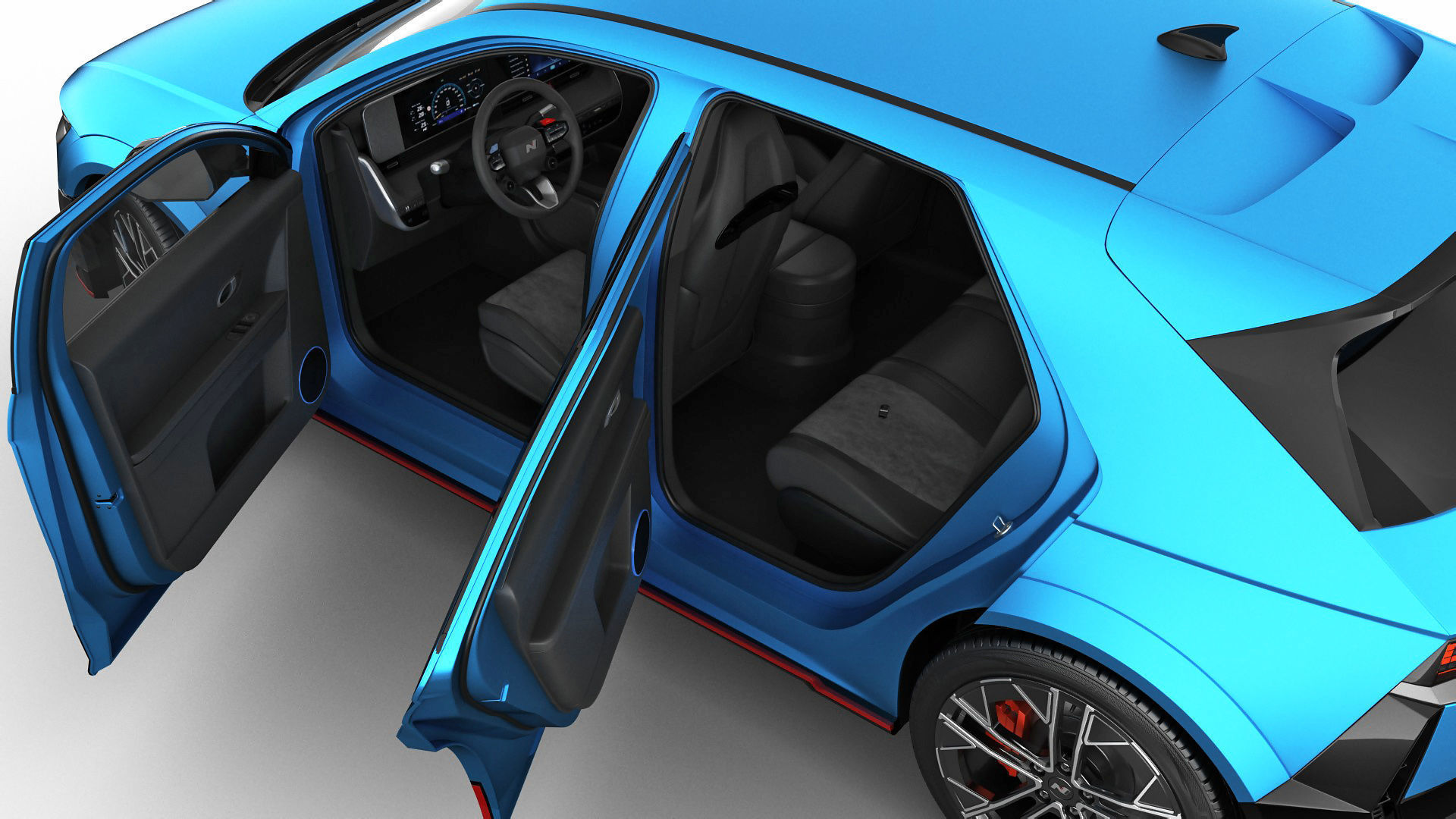 Hyundai Ioniq 5 N 2024 3D model_2