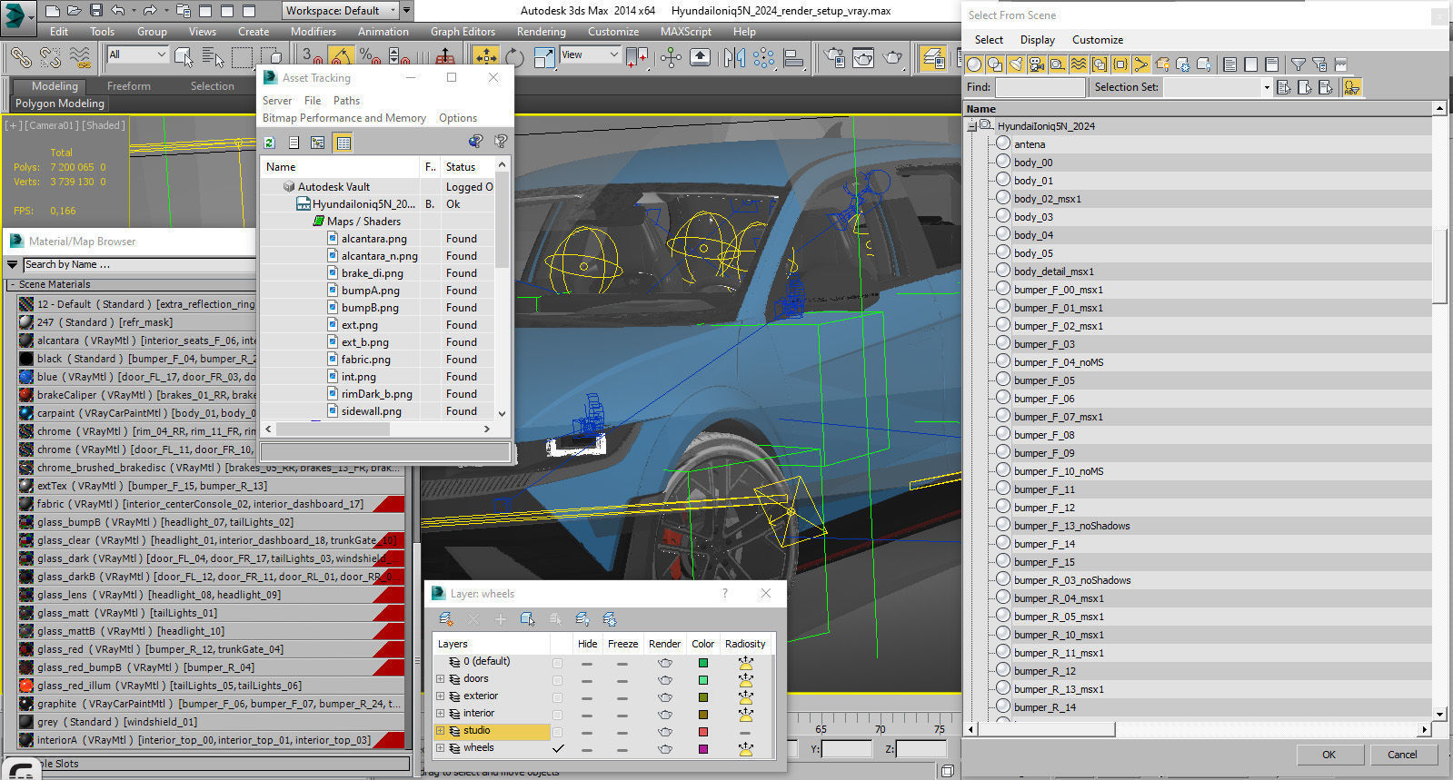 Hyundai Ioniq 5 N 2024 3D model_36