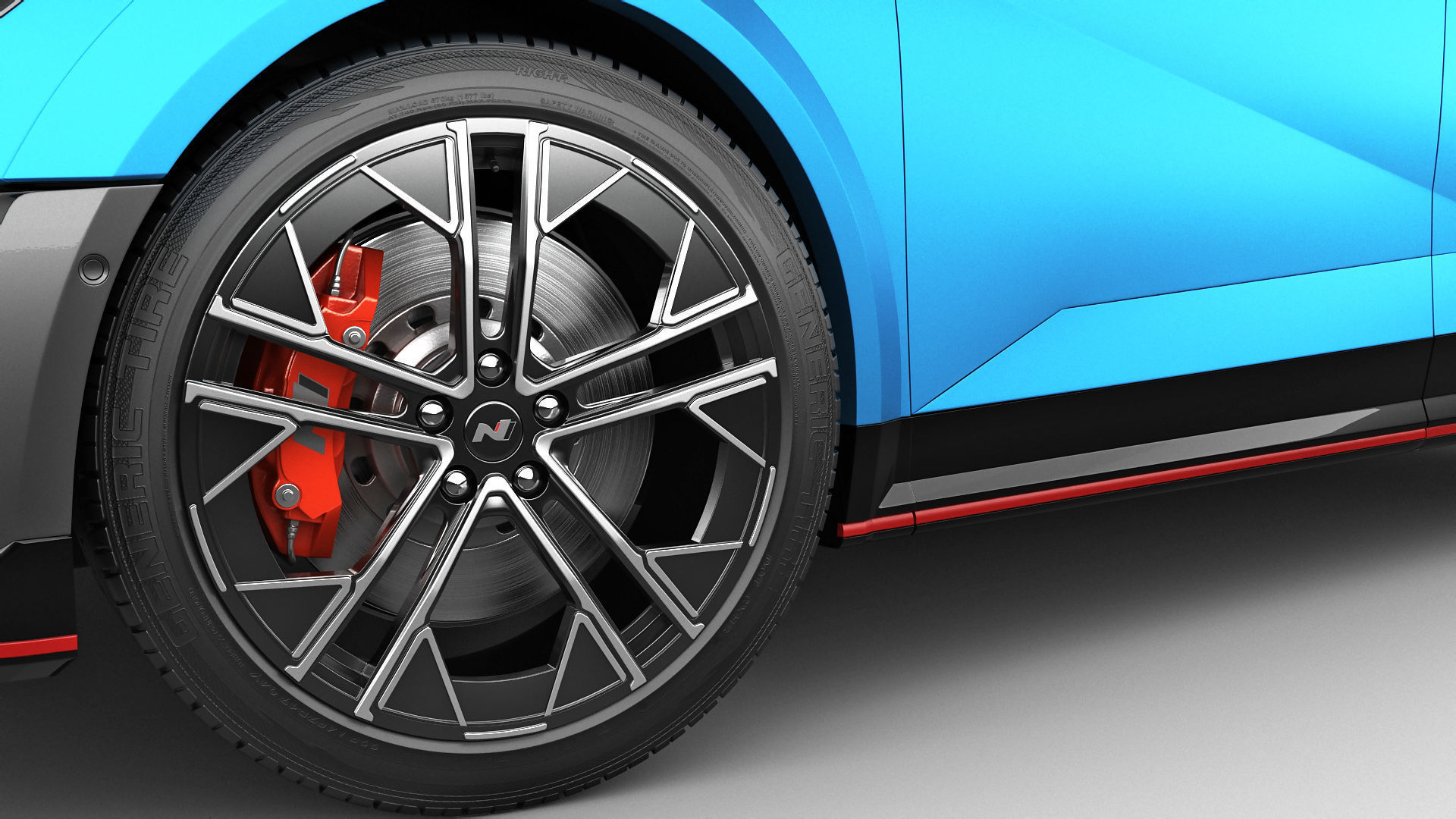 Hyundai Ioniq 5 N 2024 3D model_15