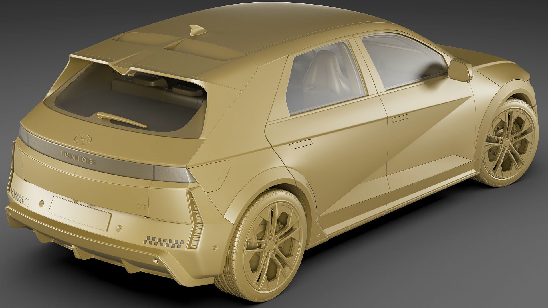 Hyundai Ioniq 5 N 2024 3D model_26