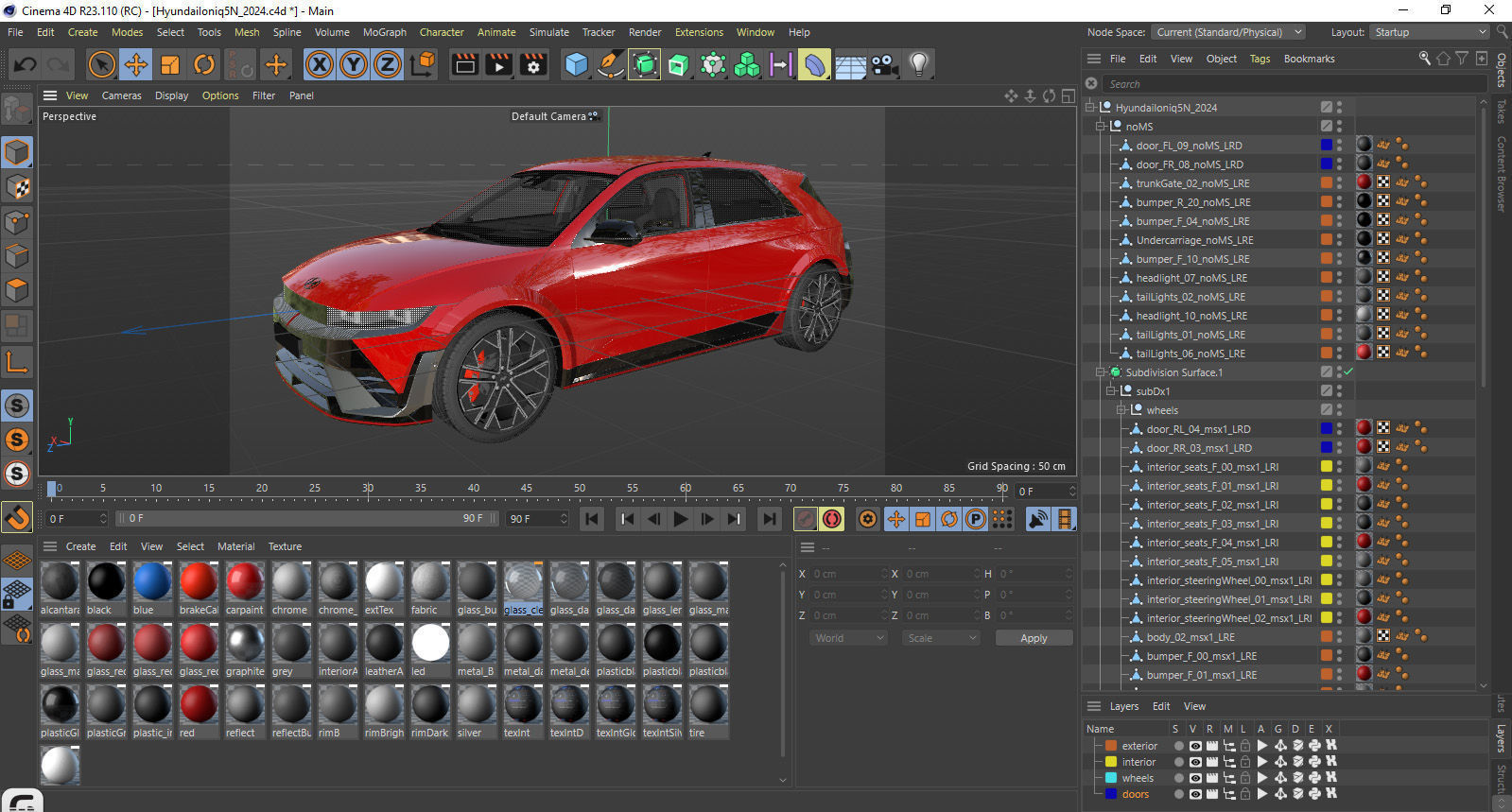Hyundai Ioniq 5 N 2024 3D model_37