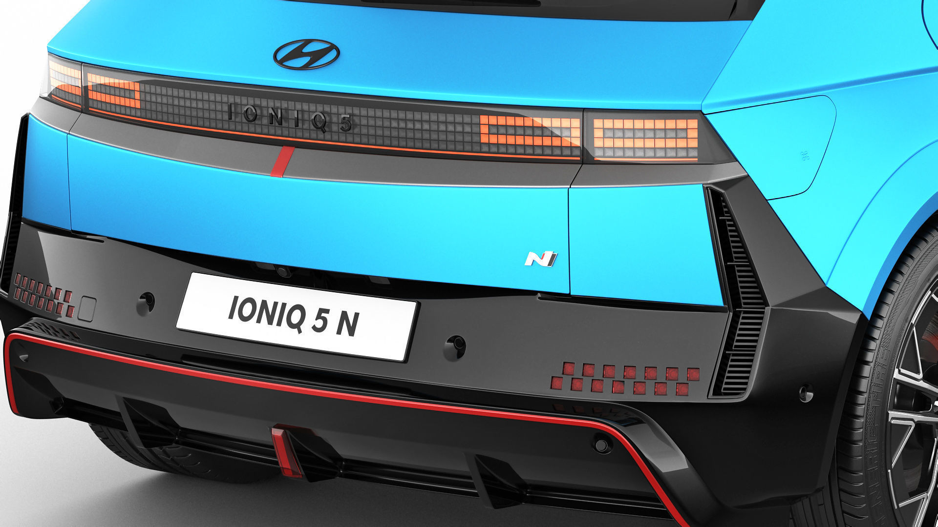 Hyundai Ioniq 5 N 2024 3D model_9