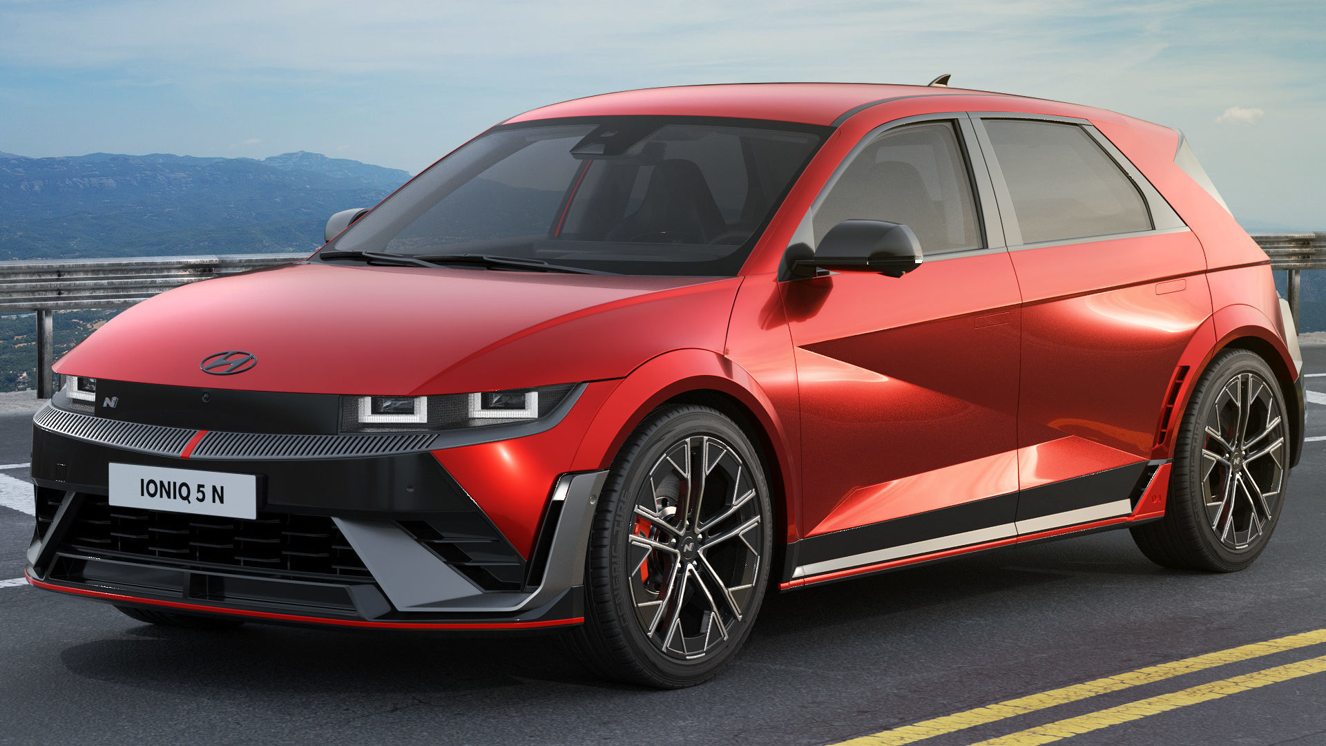 Hyundai Ioniq 5 N 2024 3D model_4