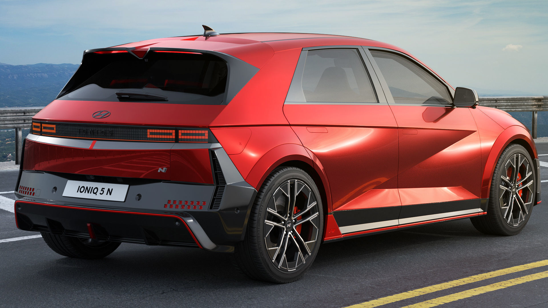 Hyundai Ioniq 5 N 2024 3D model_5