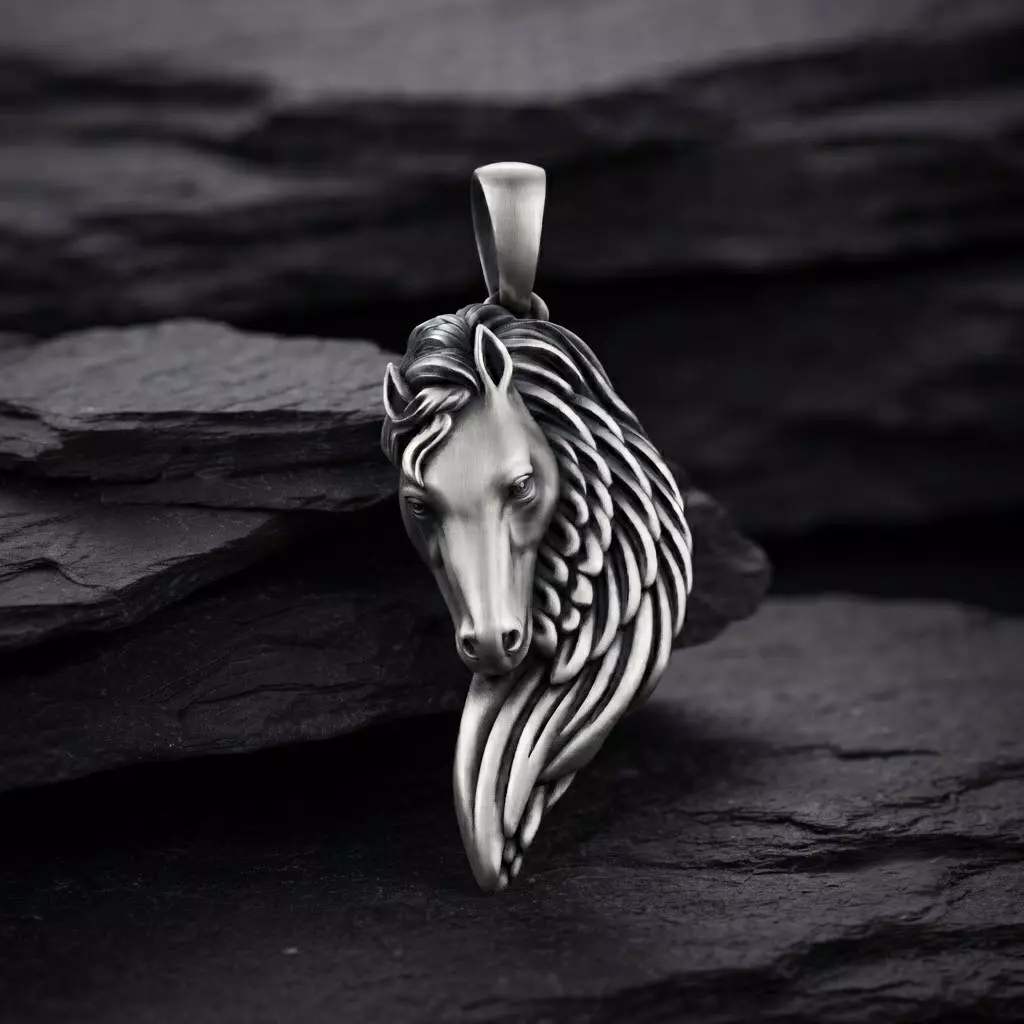 Pegasus Pendant 3D print model