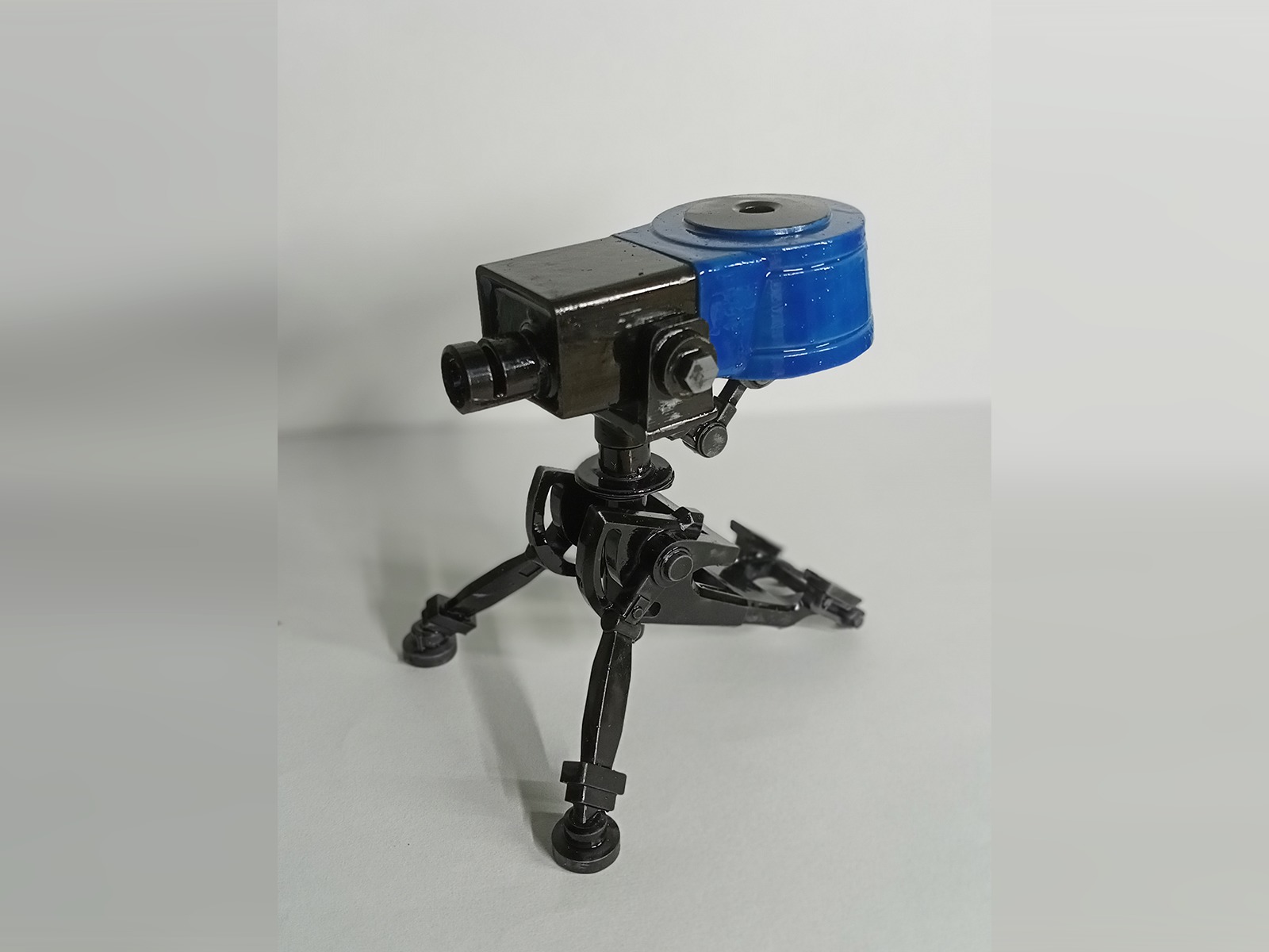 Team fortress 2 first level sentry miniature 3D print model_8