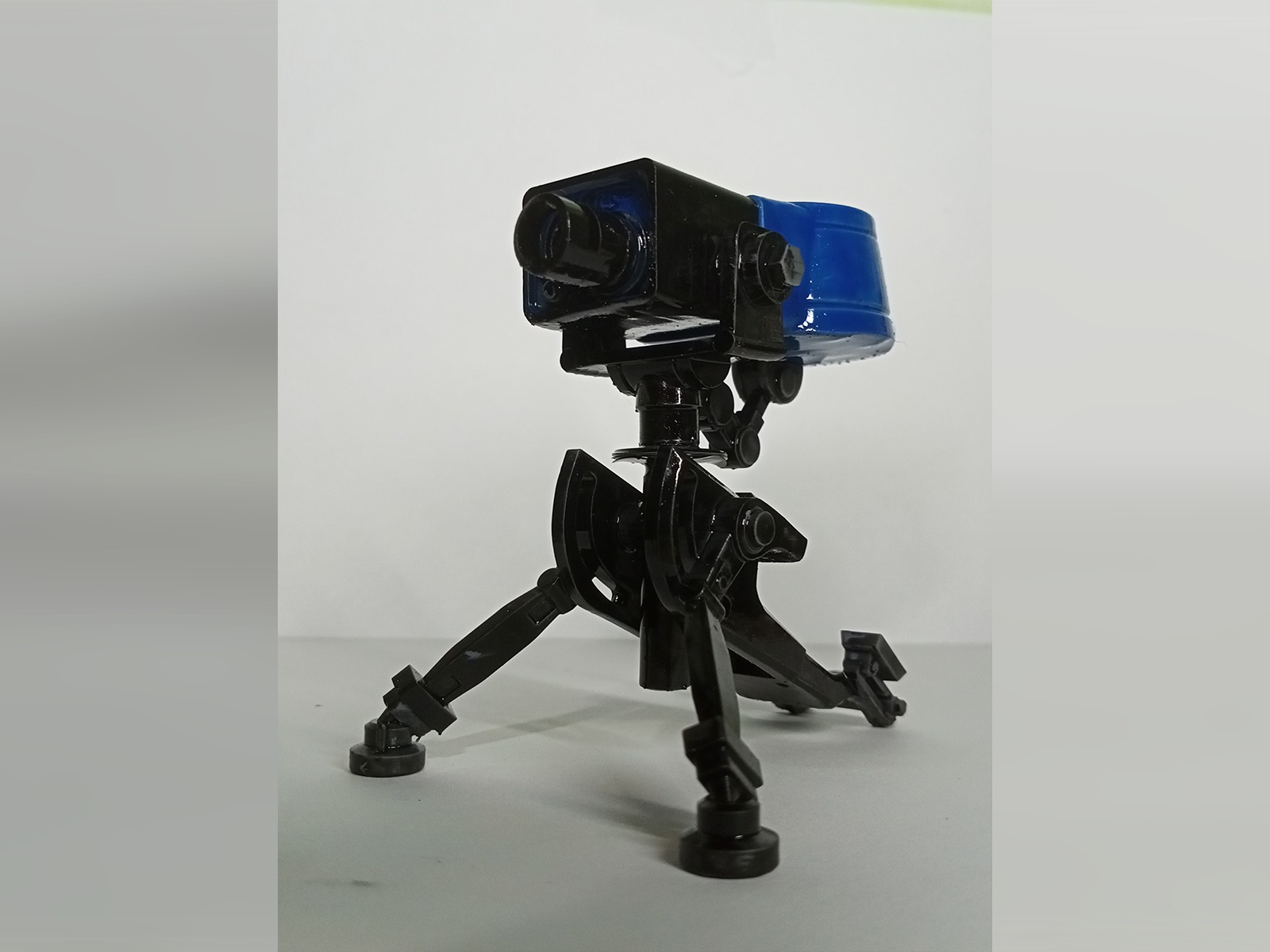 Team fortress 2 first level sentry miniature 3D print model_11