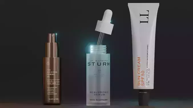 Set of cosmetics