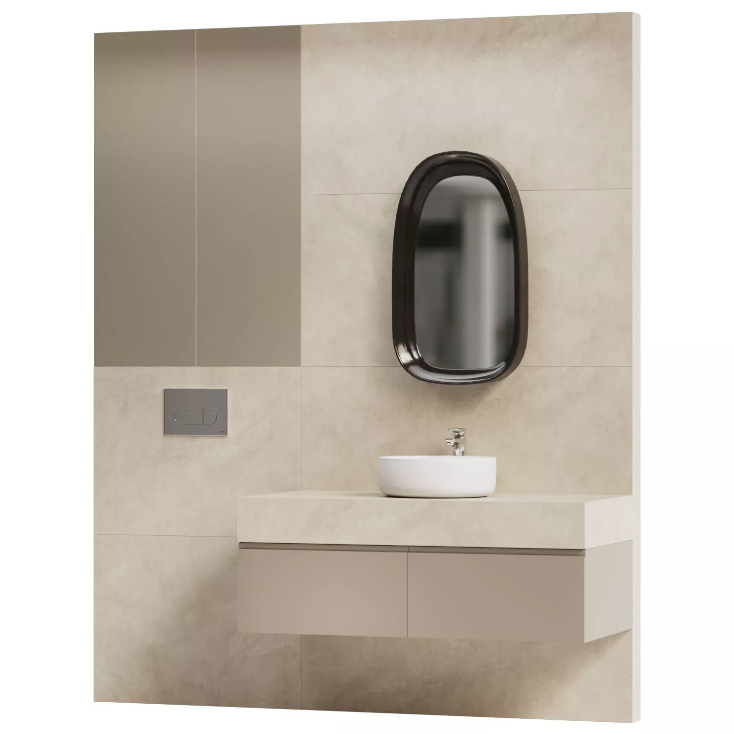 Bathroom set 3D model